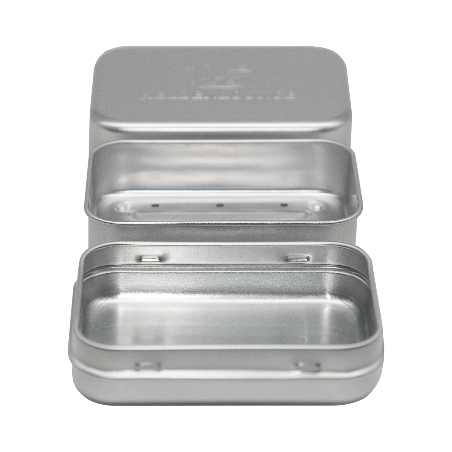 Heldenlounge Seifendose aus Aluminium