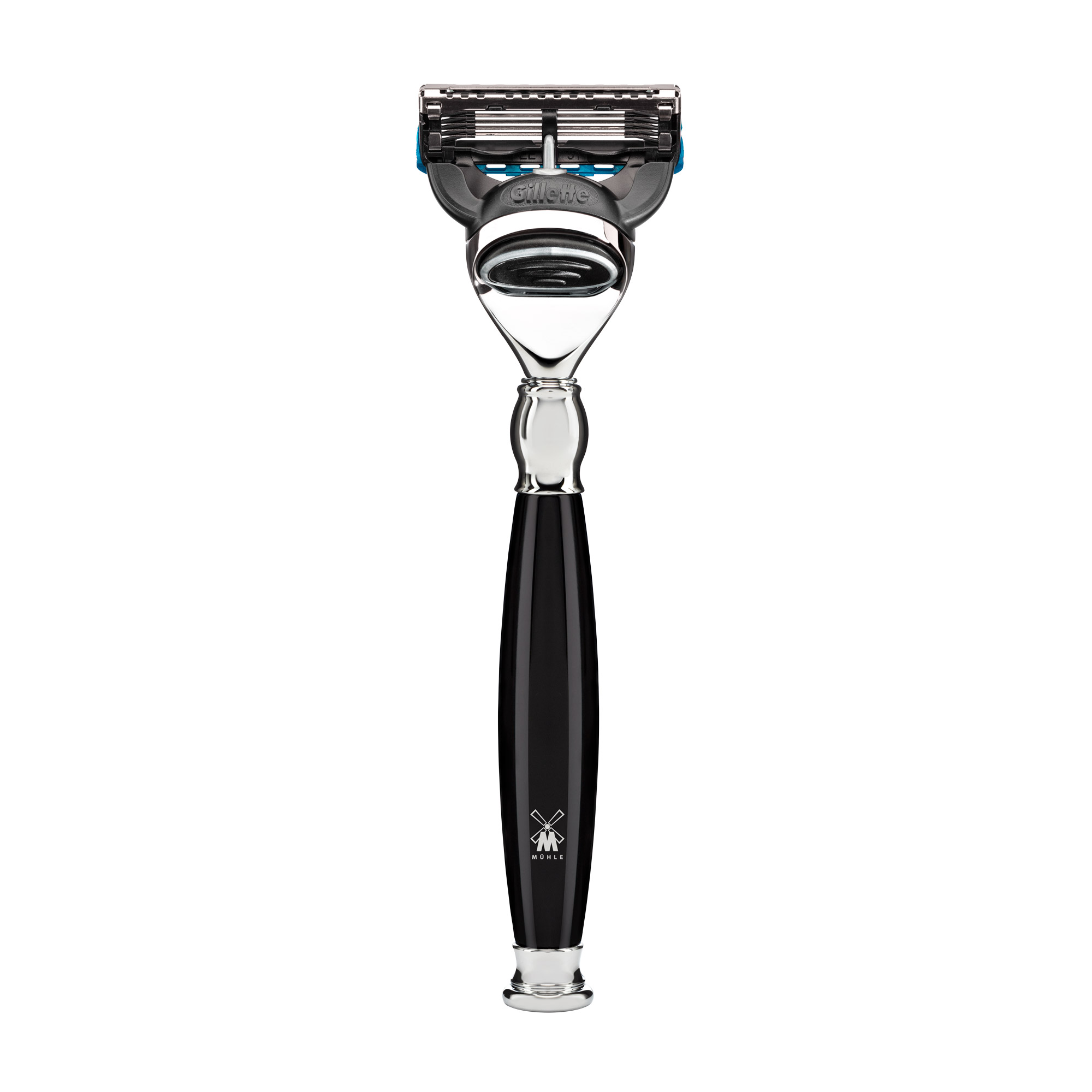 MÜHLE - Nassrasierer - SOPHIST - Gillette® Fusion™ - Edelharz schwarz