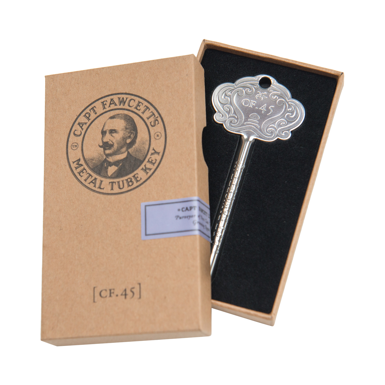 Captain Fawcett - Metal Tube Key - Tubenschlüssel