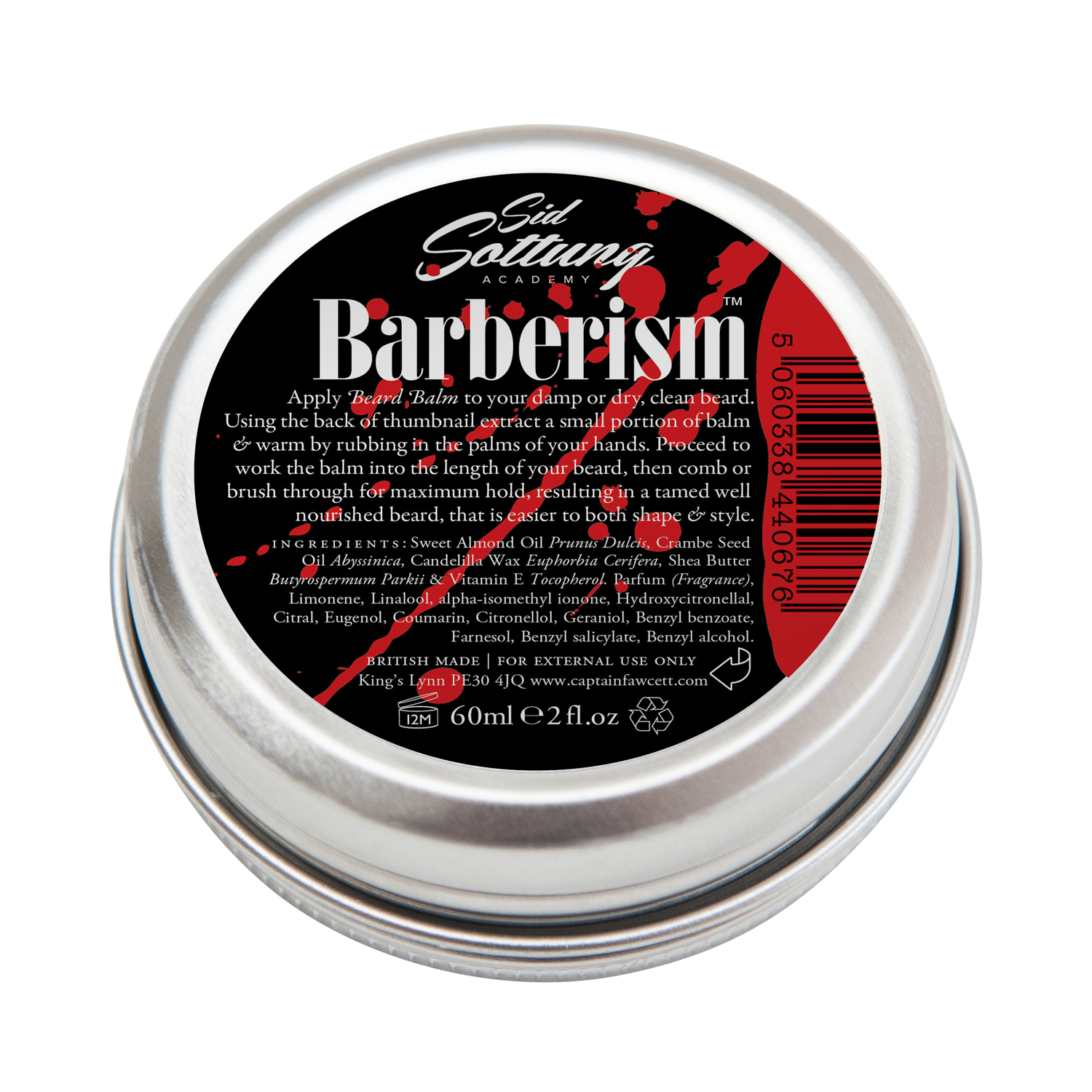Captain Fawcett - Barberism Beard Balm  - Bartbalsam