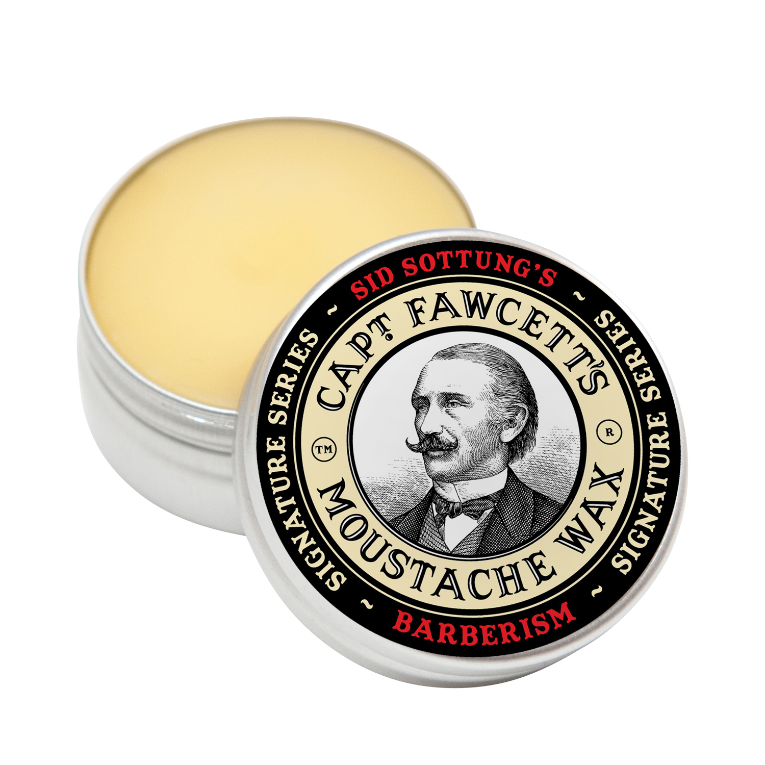 Captain Fawcett - Barberism Moustache Wax  - Schnurrbartwachs