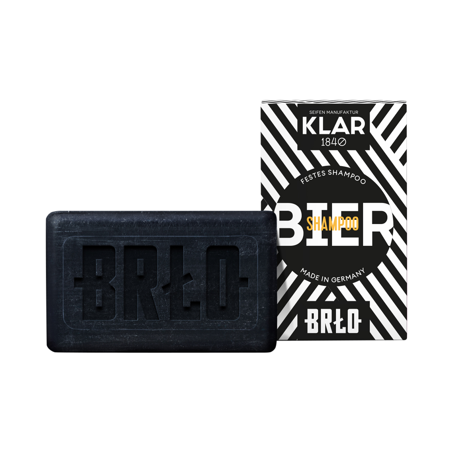Klar's - Festes Shampoo - Biershampoo - Klar Seifen X BRLO