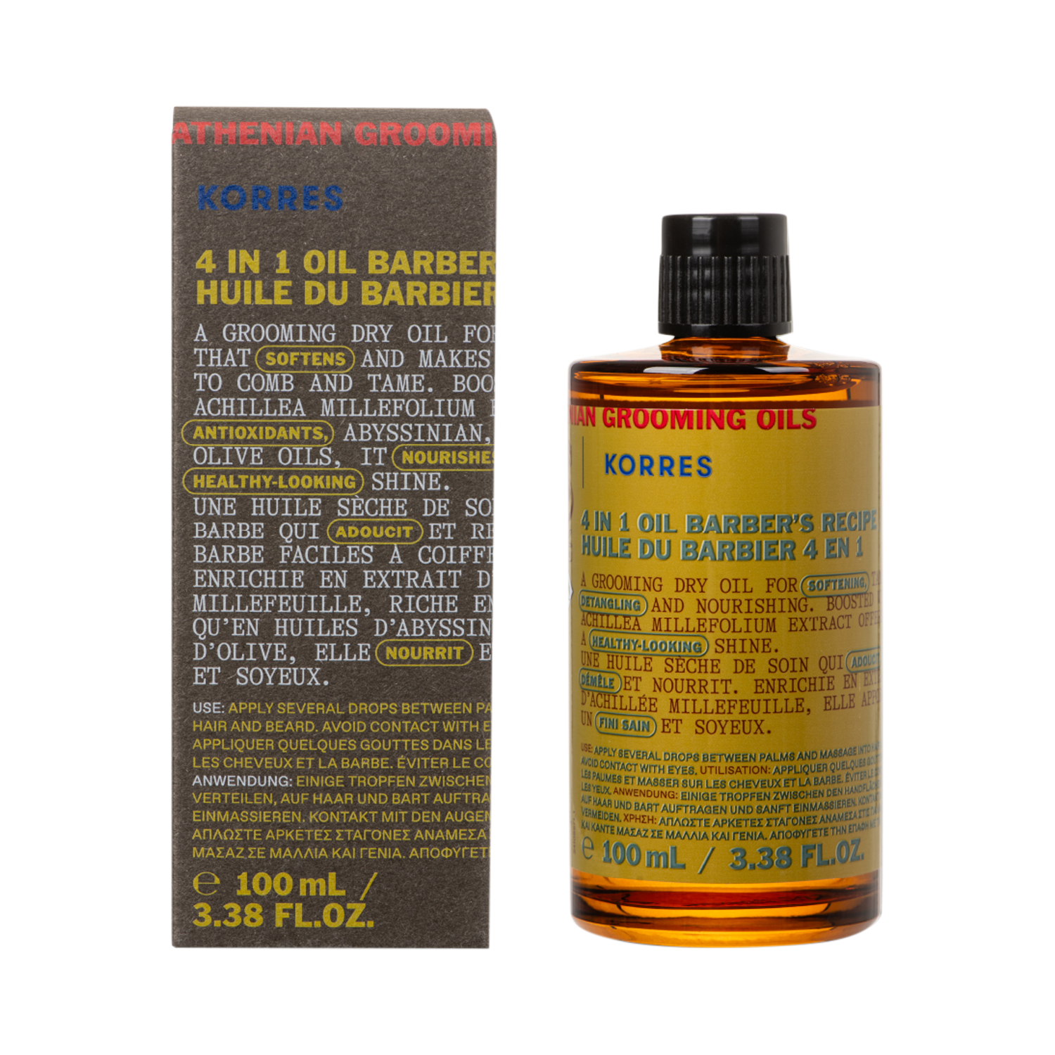Korres - Athenian Grooming - 4-in1 Pflegeöl