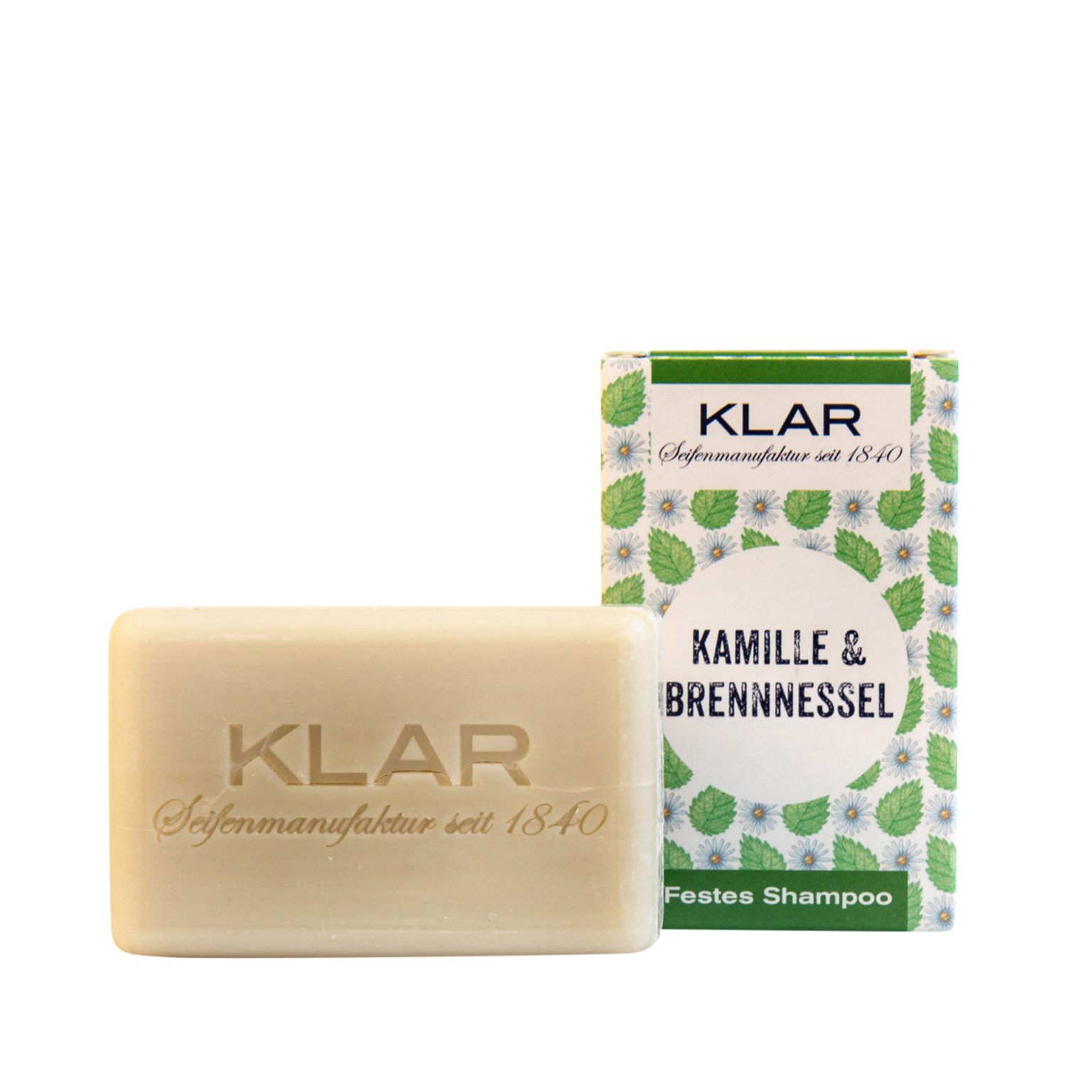 Klar's - Festes Shampoo - Kamille & Brennnessel - für störrisches Haar