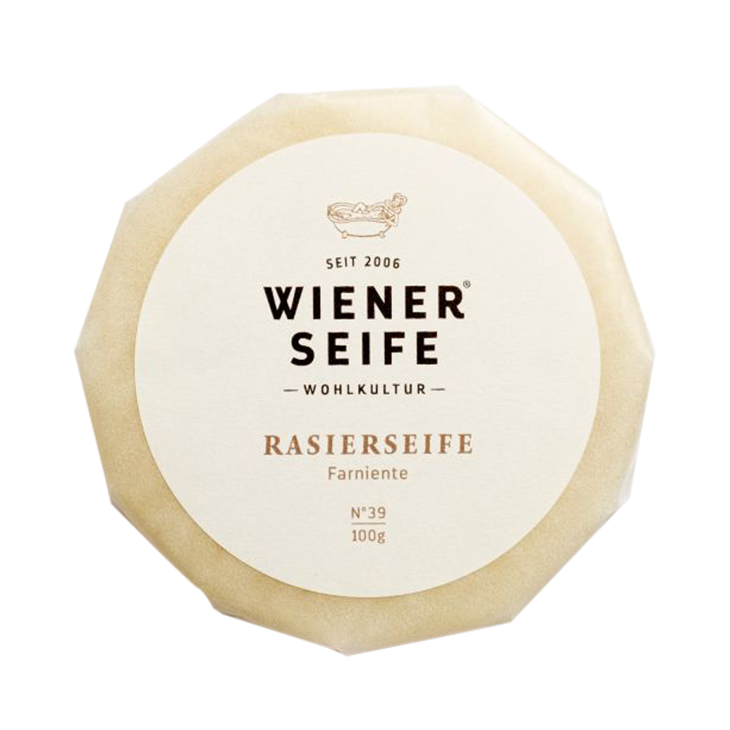 Wiener Seife - Rasierseife Farniente N°39 - Nachfüllscheibe