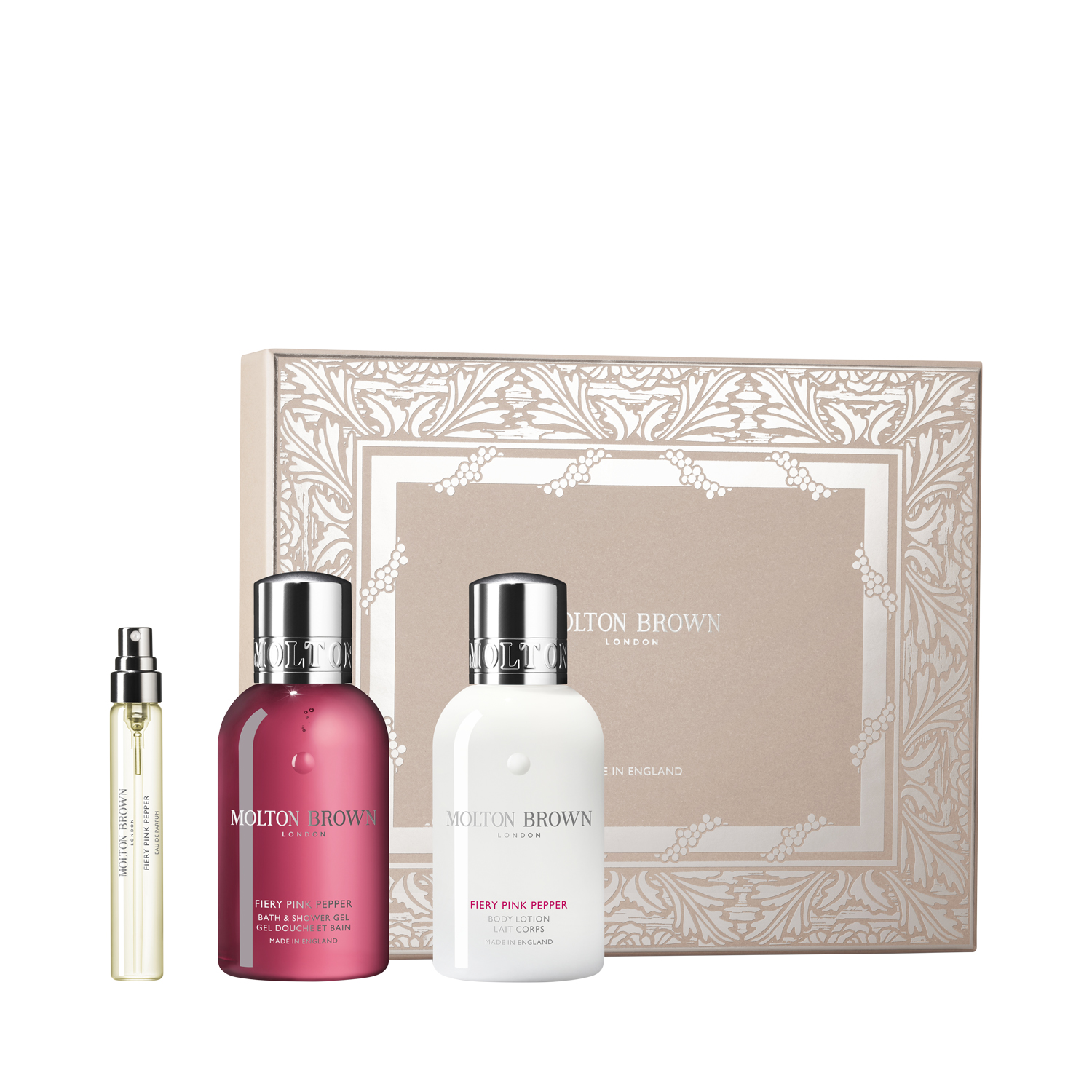 Molton Brown - Fiery Pink Pepper - 3-tlg. Geschenkset