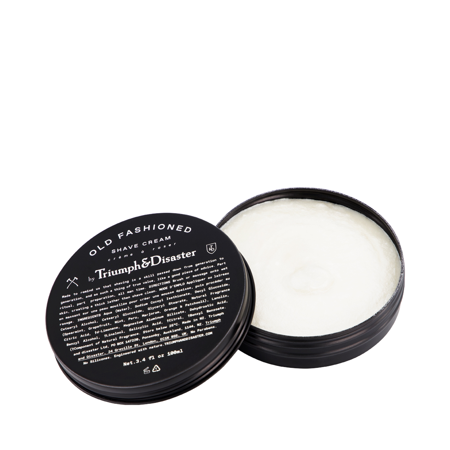 Triumph & Disaster - Old Fashioned Shave Cream - Tiegel