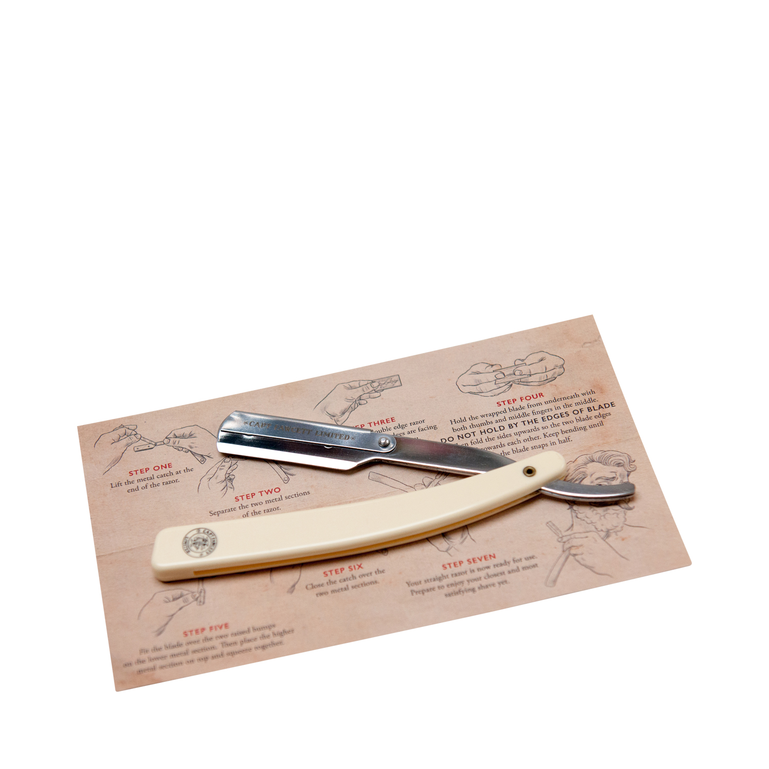 Captain Fawcett - Disposable Blade Straight Razor - Rasiermesser