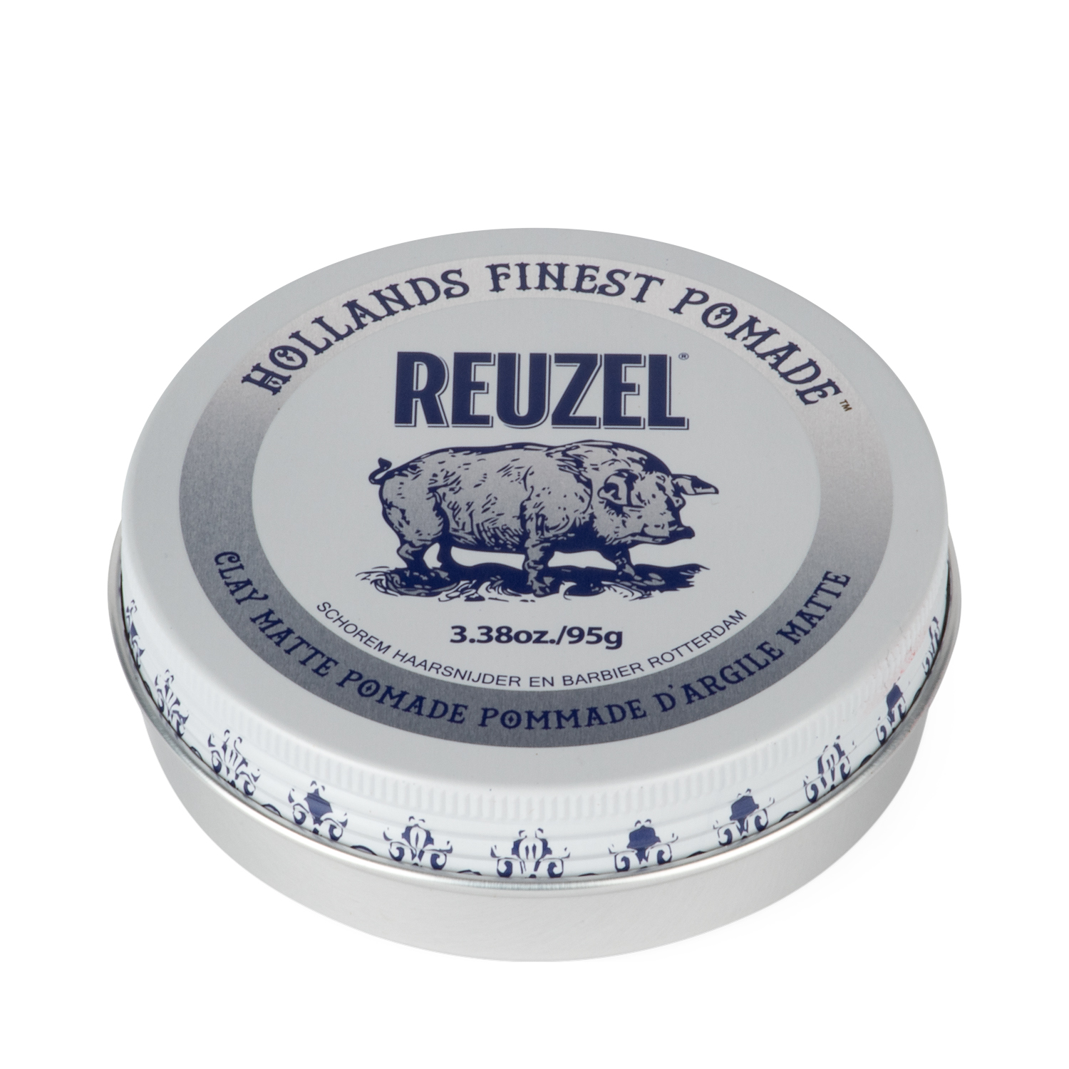 Reuzel - Clay Matte Pomade -  starker Halt, mattes Finish