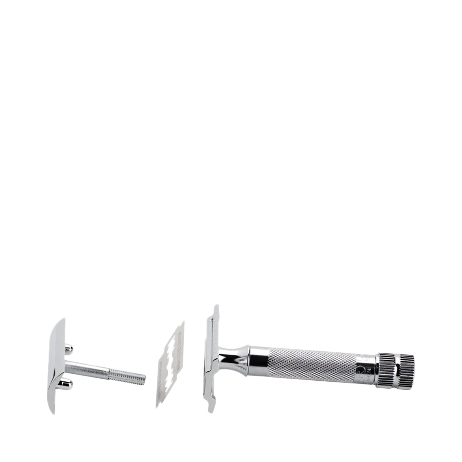 MERKUR - Rasierhobel 34C - geschlossener Kamm - verchromt