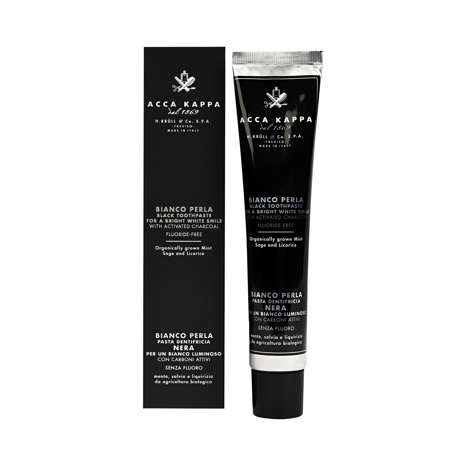 Acca Kappa - Black Toothpaste - Zahncreme
