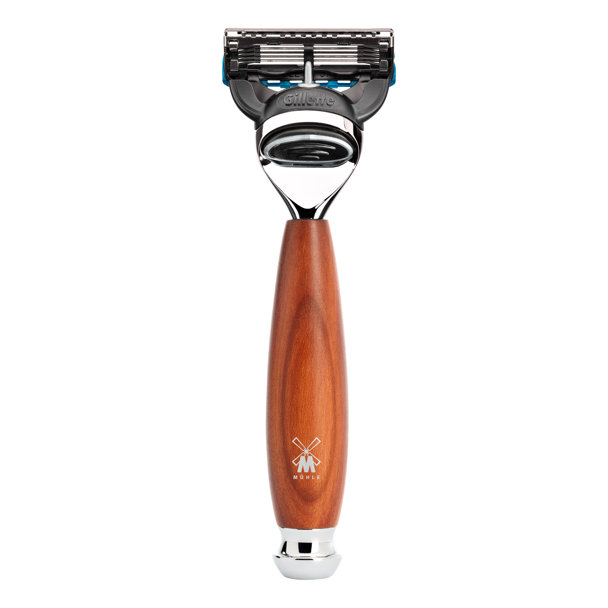 MÜHLE - Nassrasierer - VIVO - Gillette® Fusion™ - Pflaumenholz