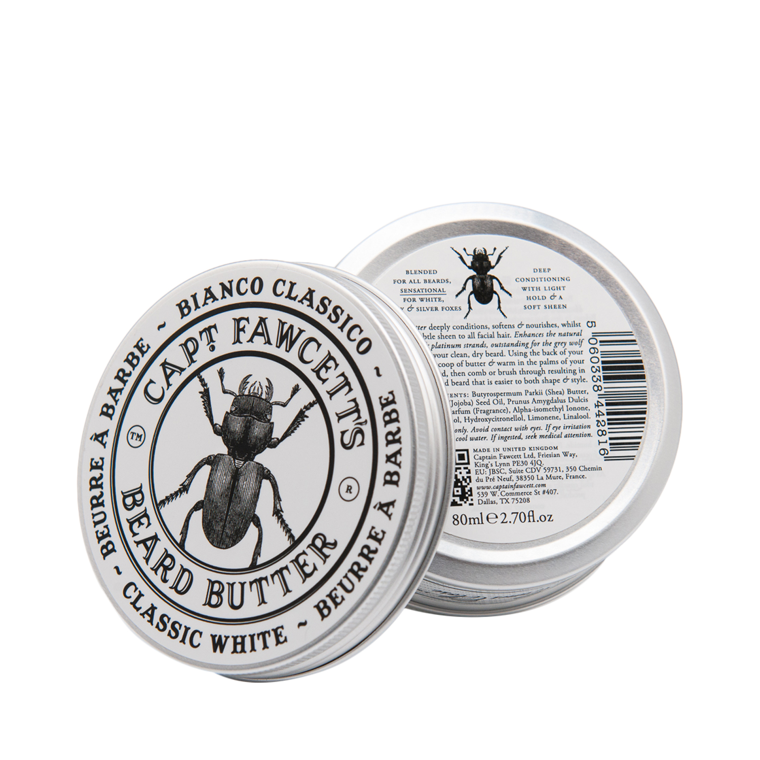 Captain Fawcett - Beard Butter - Bianco Classico