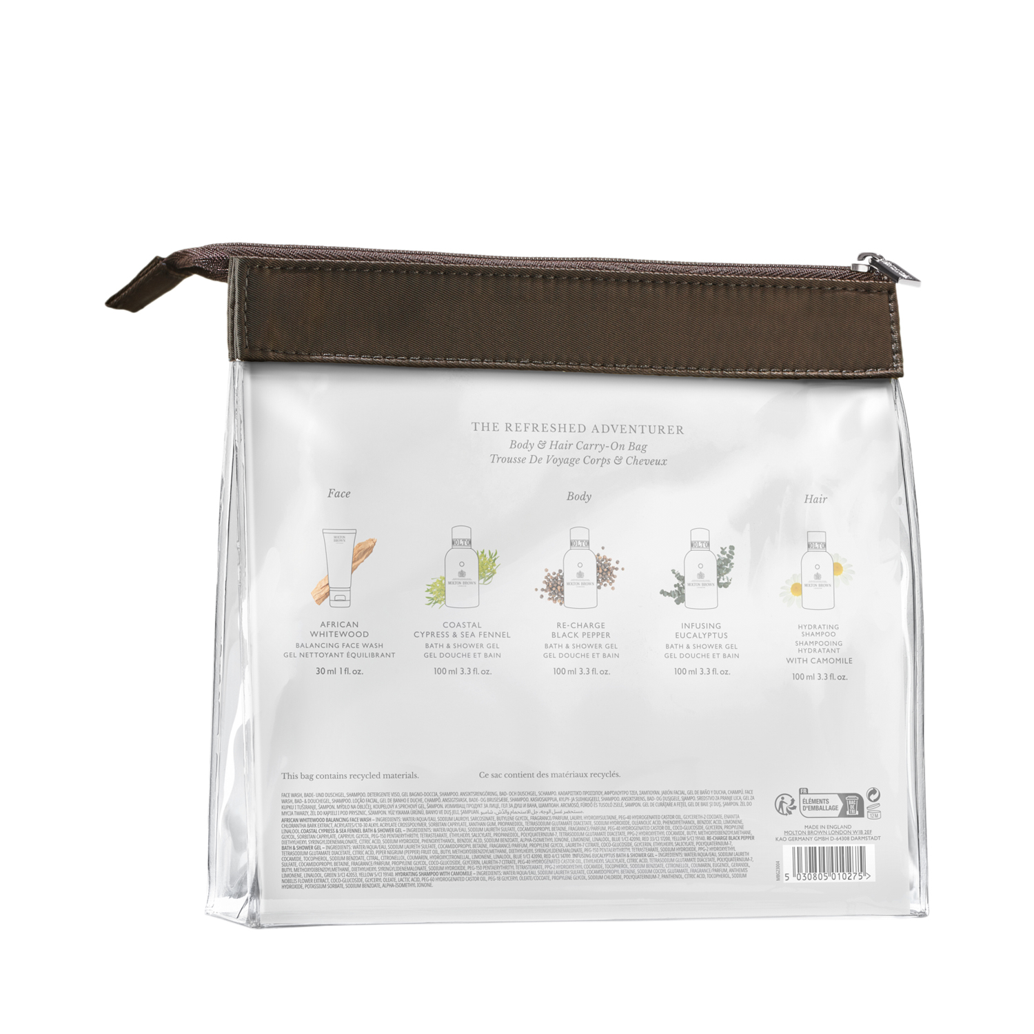 Molton Brown - The Refreshed Adventurer Body & Hair Carry-on Bag