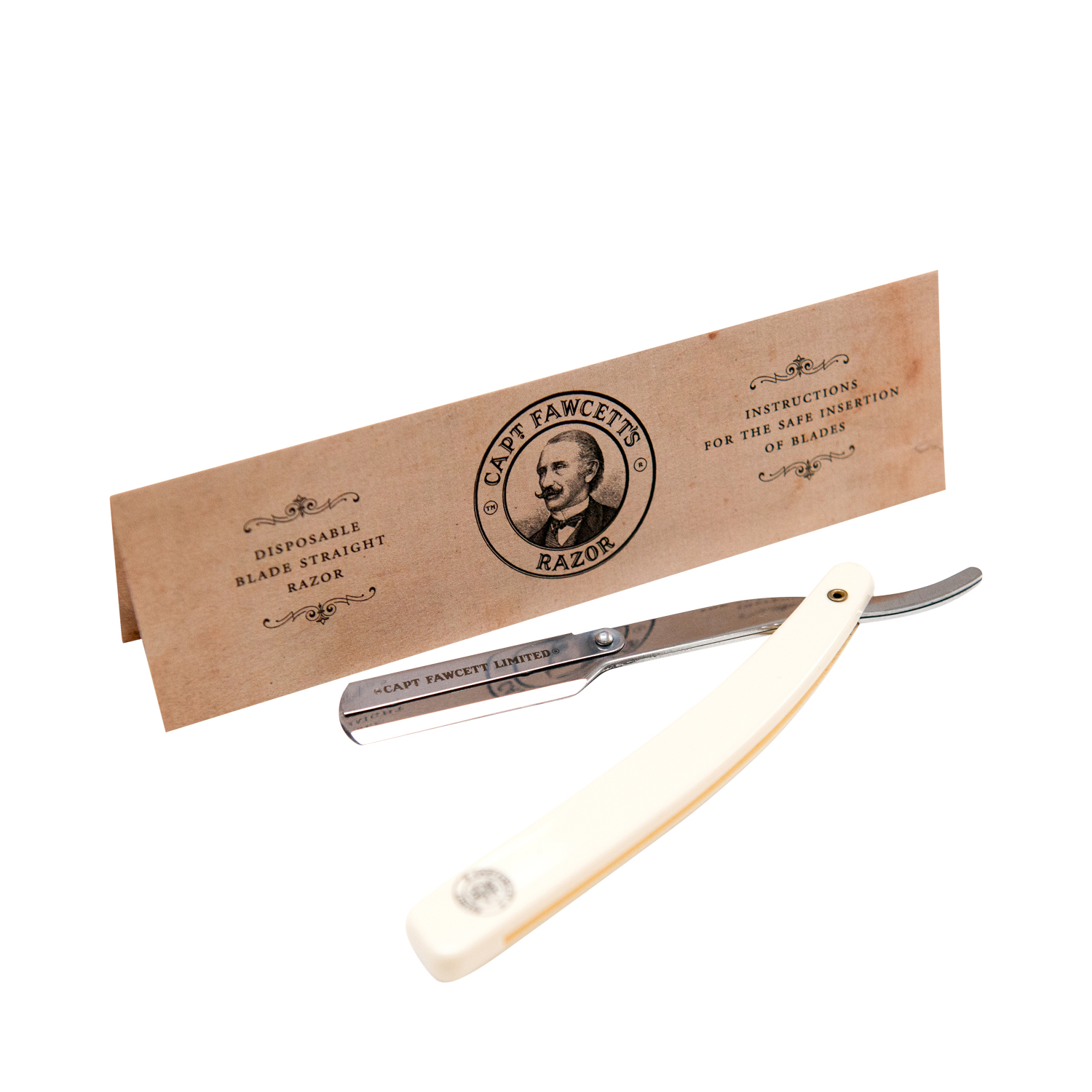 Captain Fawcett - Disposable Blade Straight Razor - Rasiermesser