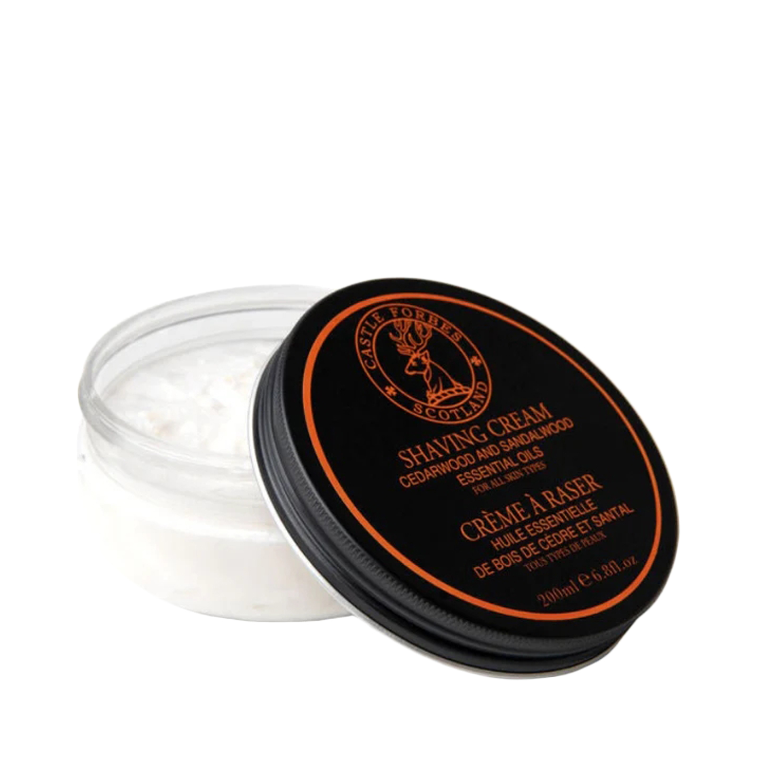 Castle Forbes - Rasiercreme - Cedarwood & Sandalwood