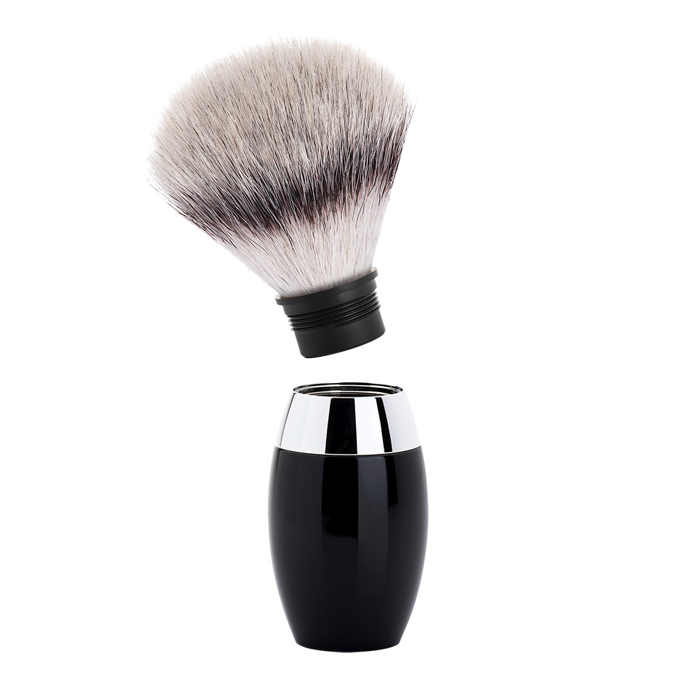 MÜHLE - Rasierpinsel - KOSMO - Silvertip Fibre® - Edelharz schwarz
