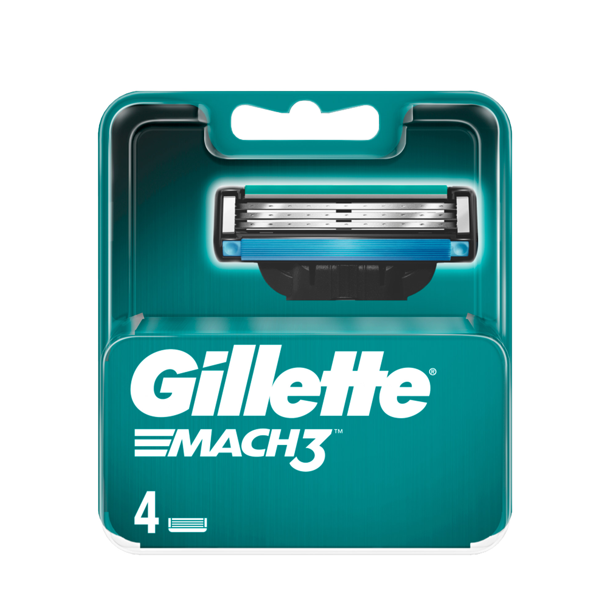 Gillette® Mach3 - Rasierklingen - 4er Pack