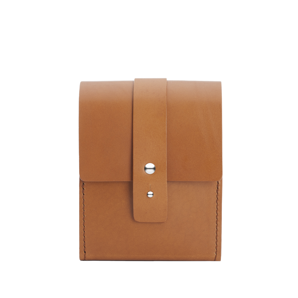 MÜHLE - Kulturtasche aus Rindsleder - kompakt (ohne Inhalt)