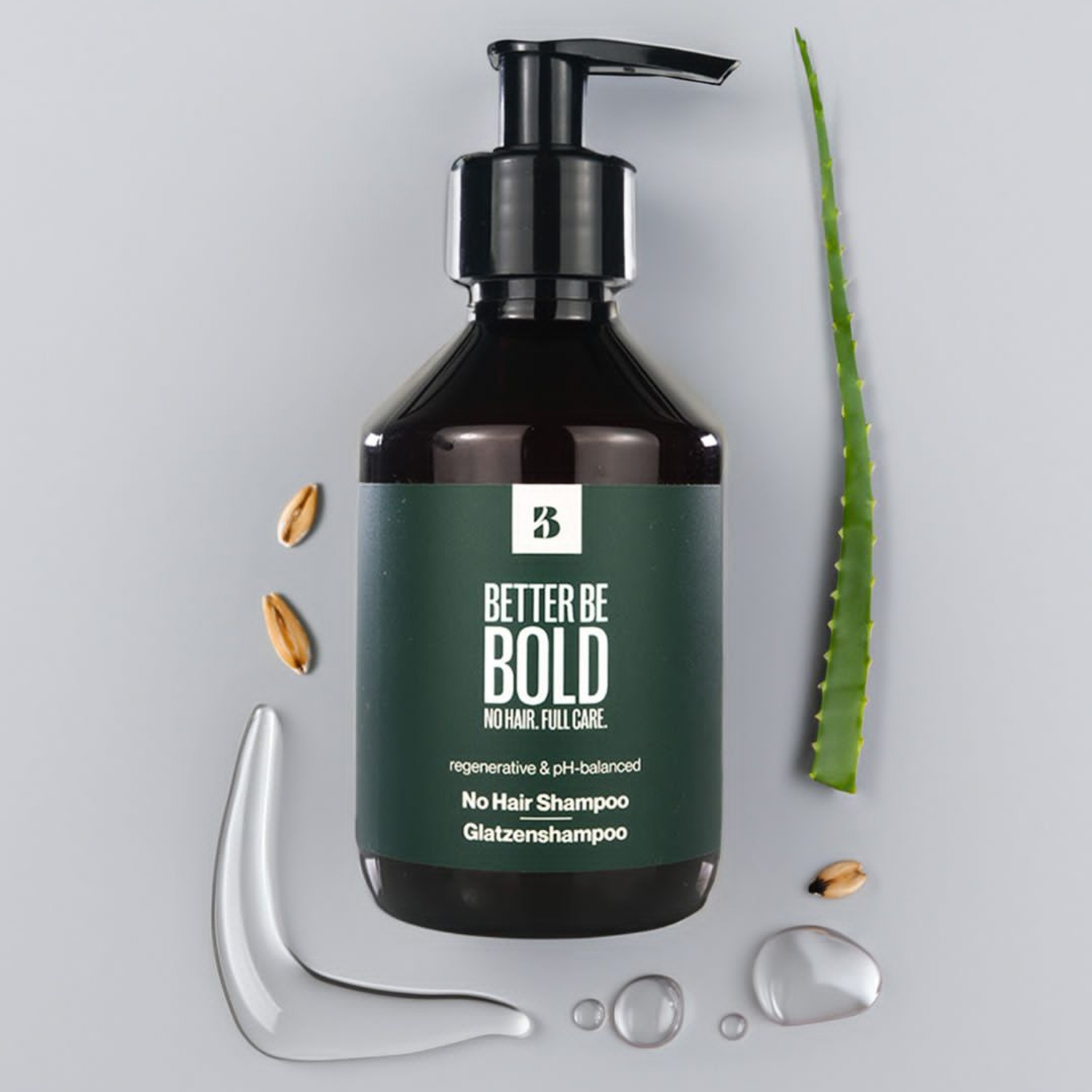 Gratis - BETTER BE BOLD - Pflegendes Glatzenshampoo (0-6mm)