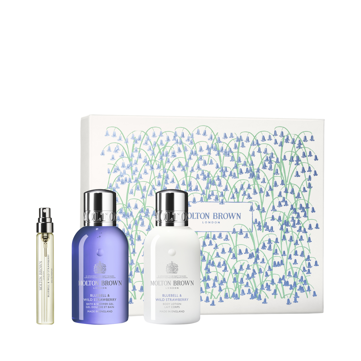 Molton Brown - Bluebell & Wild Strawberry - 3-tlg. Geschenkset