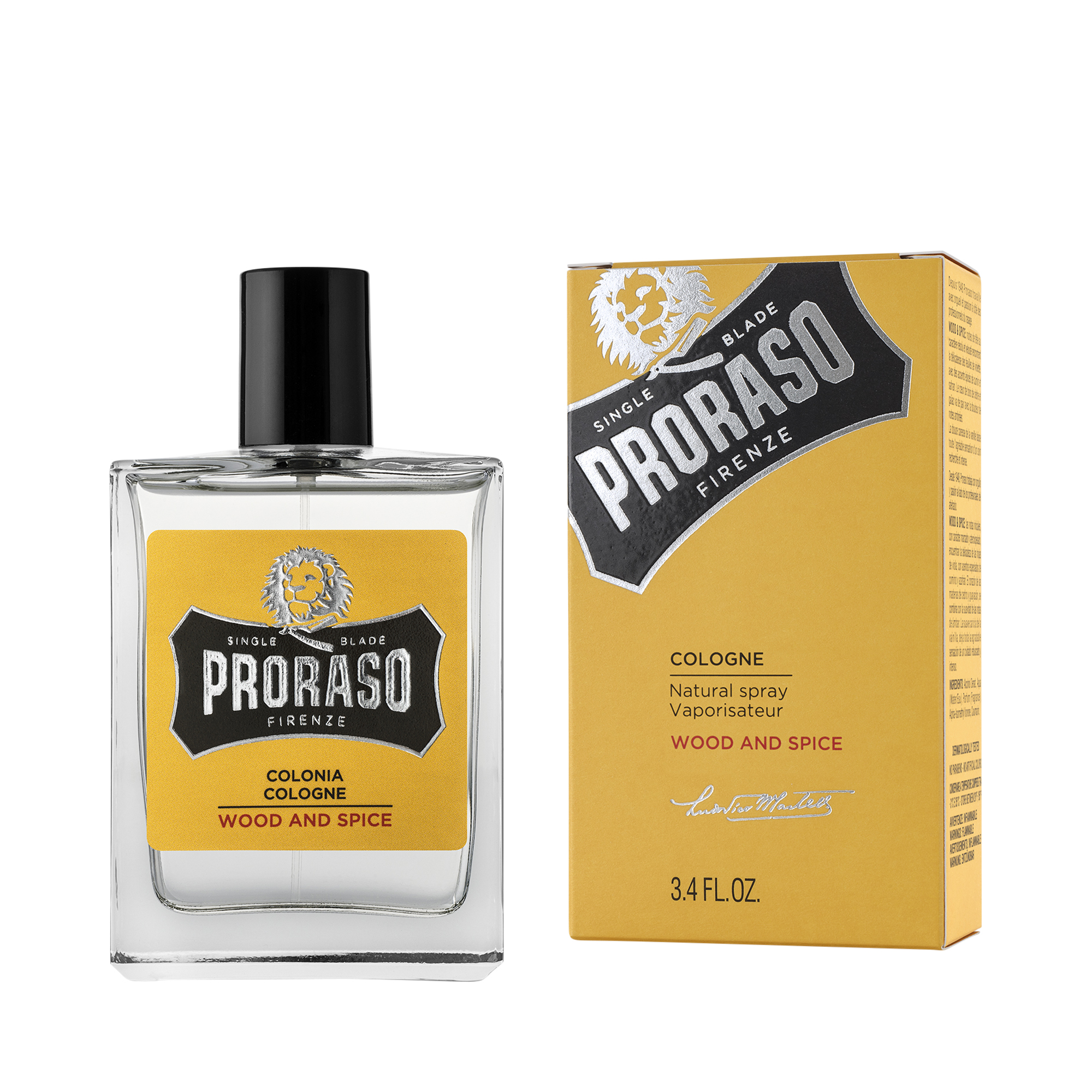 Probe - Proraso - Eau de Cologne - Wood & Spice - SINGLE BLADE