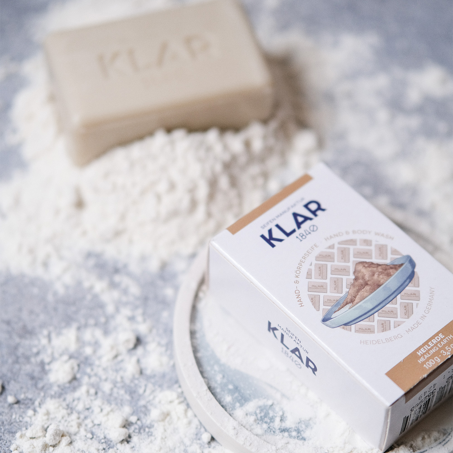 Klar's - Hand- & Körperseife - Heilerde - ohne Palmöl