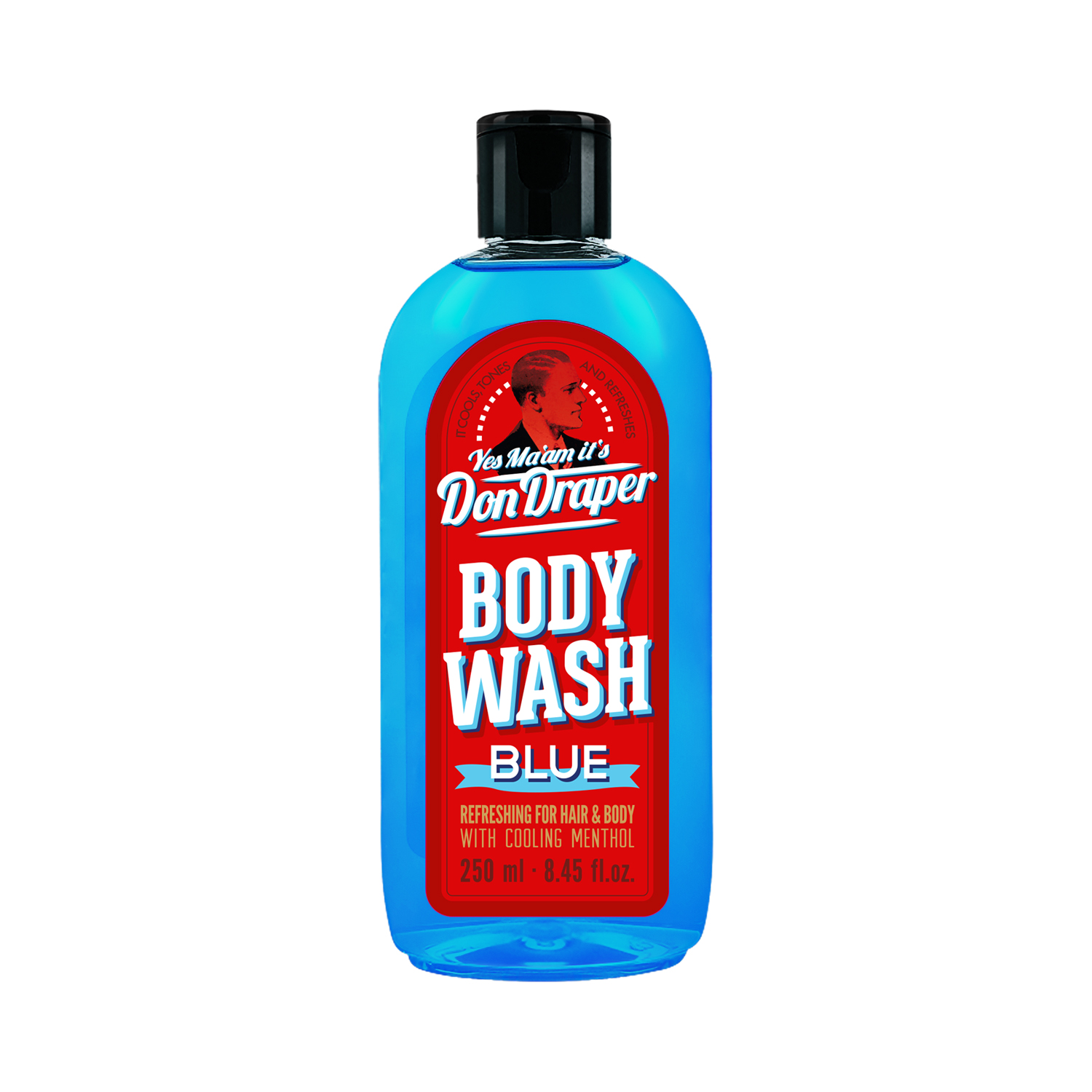 Don Draper - Body Wash Blue - Duschgel und Shampoo
