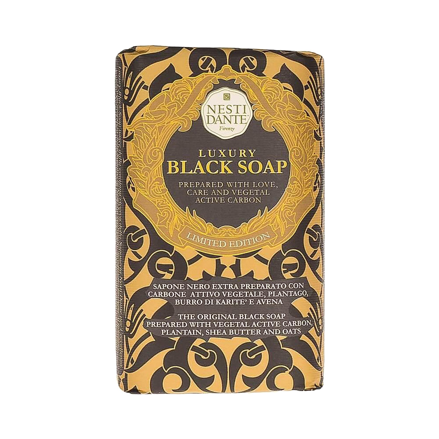 Nesti Dante - Luxury Black Soap - Körperseife - Aktivkohle