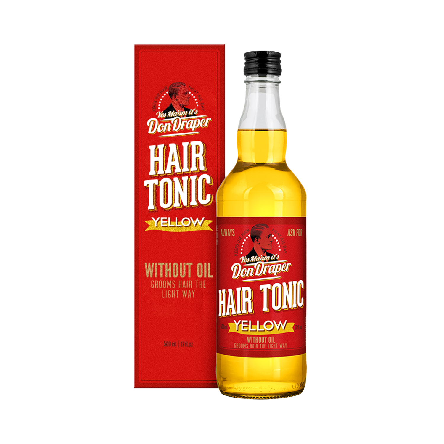 Don Draper - Hair Tonic Yellow - Haarwasser