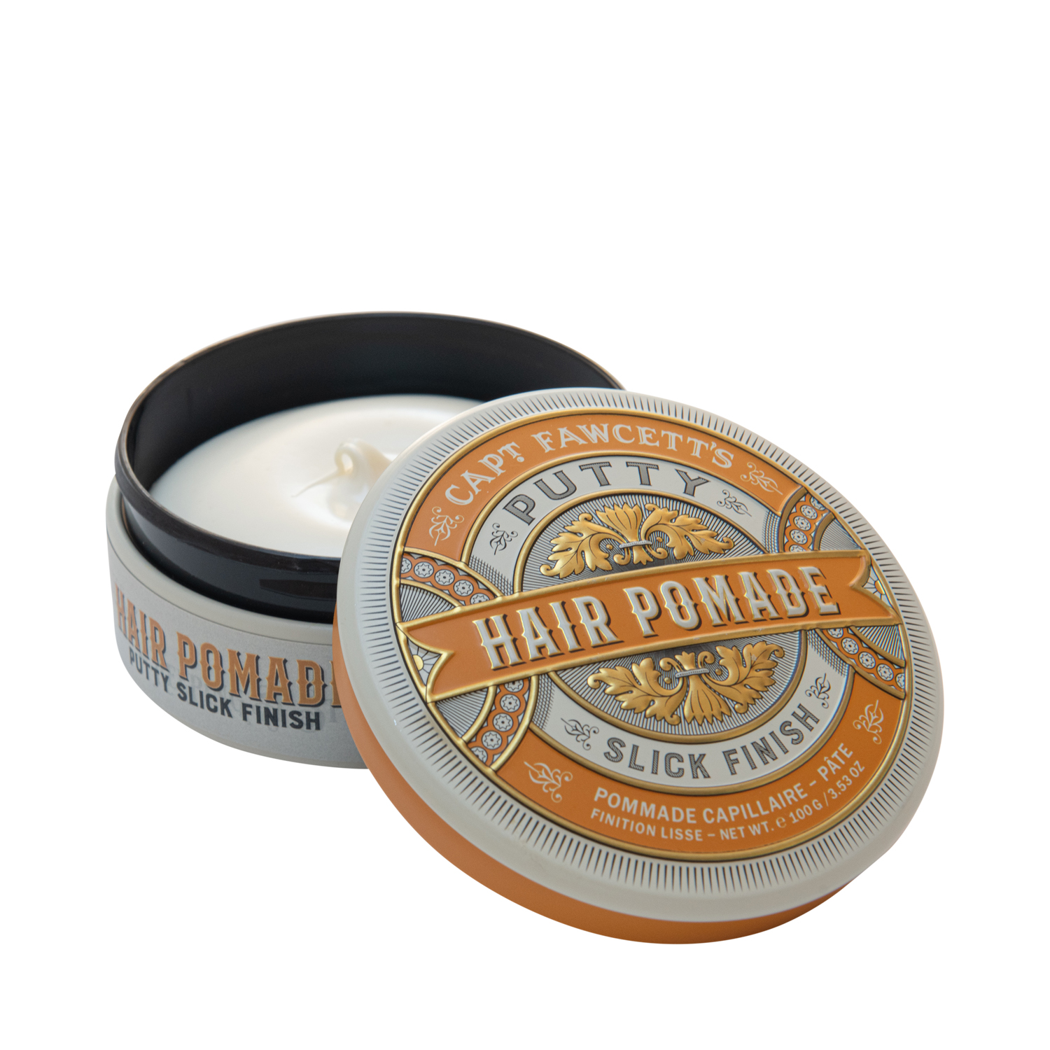 Captain Fawcett - Putty Pomade - starker Halt und glänzendes Finish