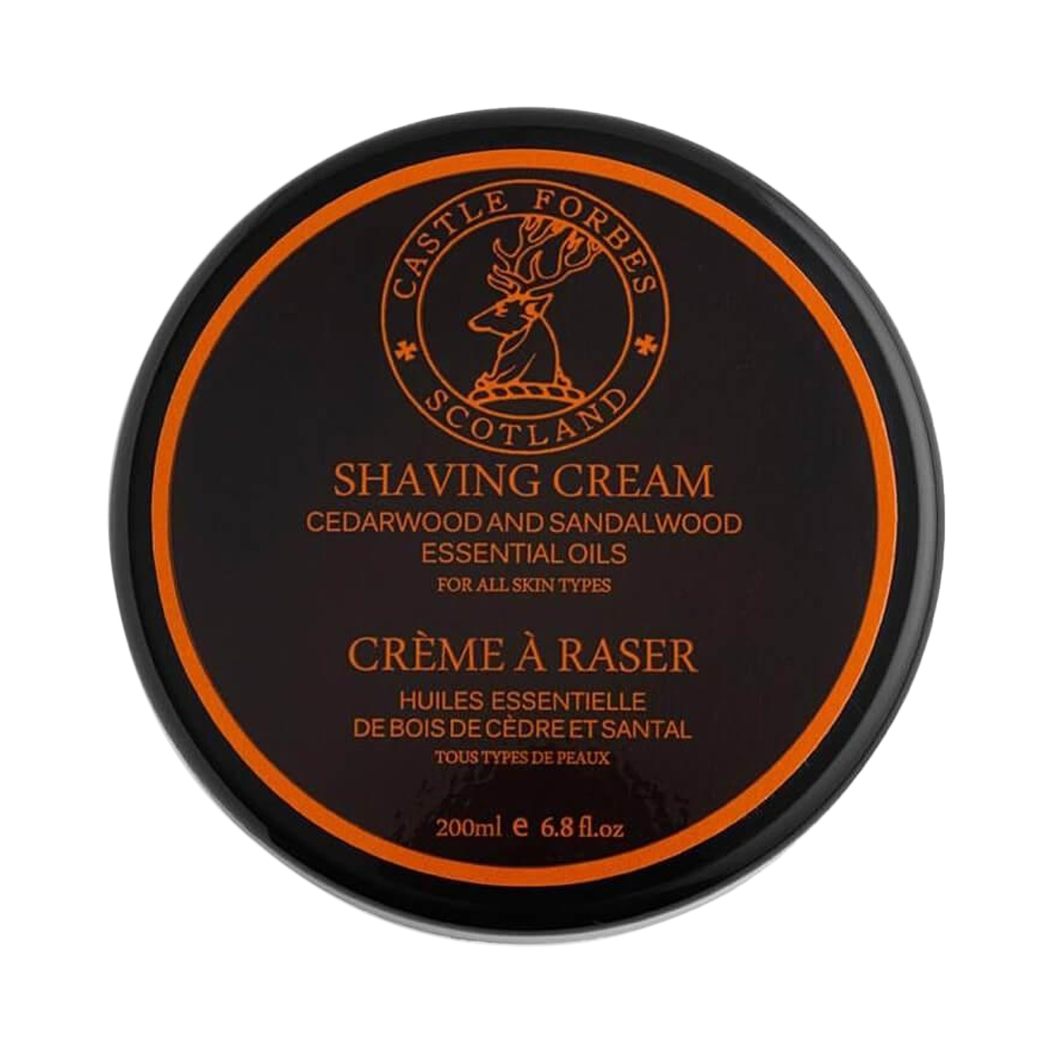 Castle Forbes - Rasiercreme - Cedarwood & Sandalwood