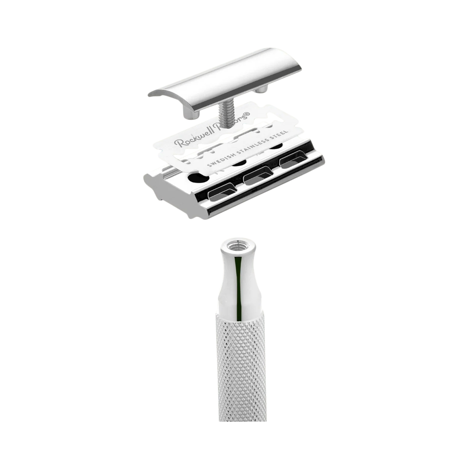 Rockwell - 2C Rasierhobel - White Chrome
