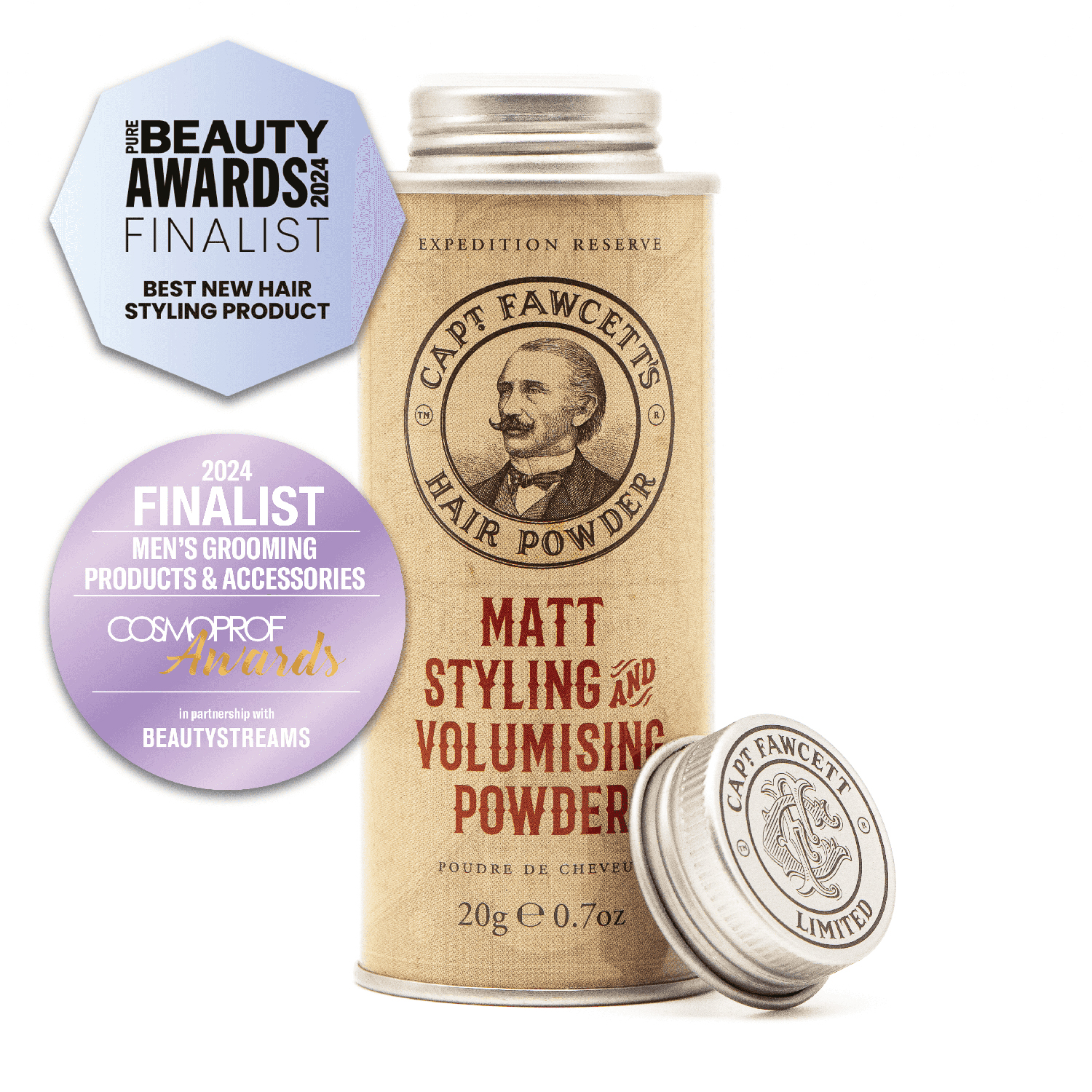 Captain Fawcett - Matt Styling and Volumising Hair Powder - Haarpuder