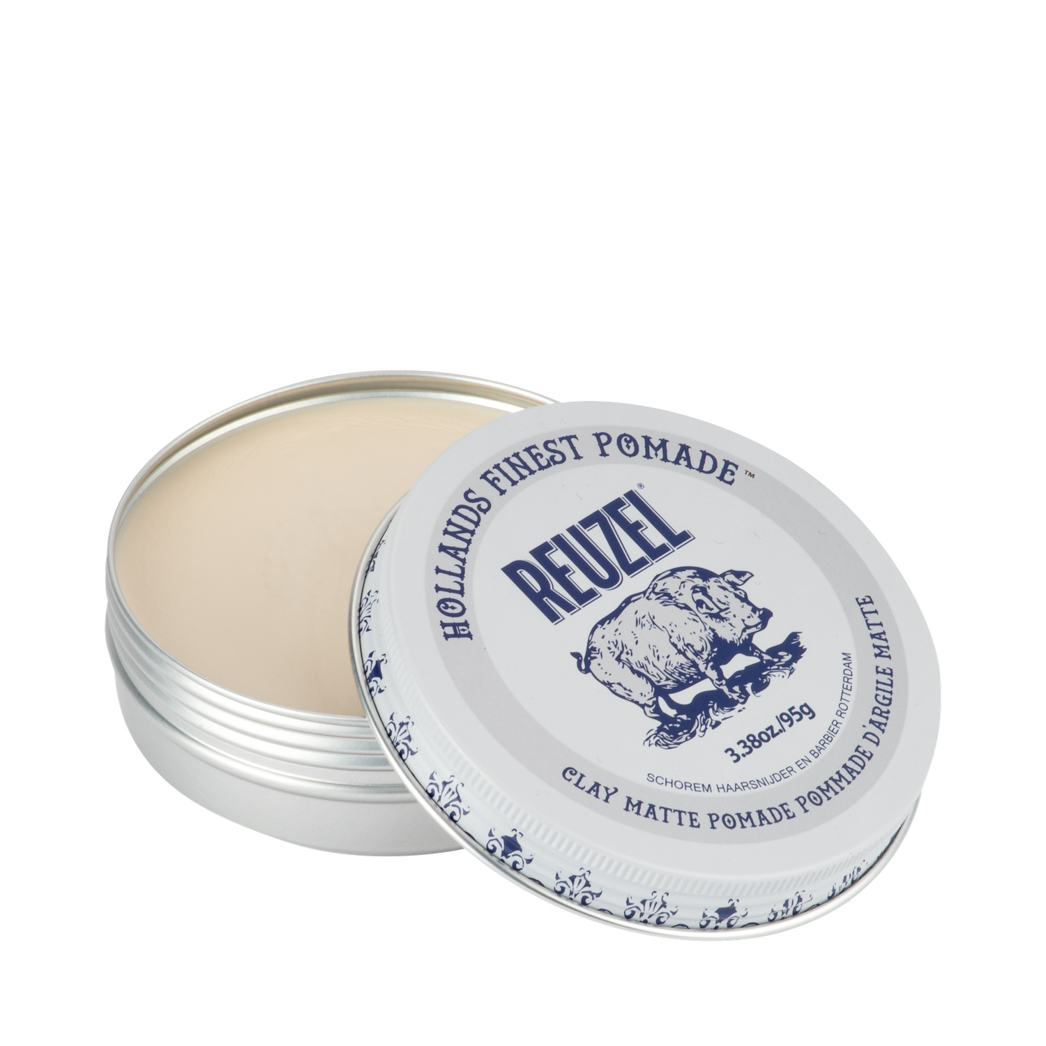 OFFLINE - Reuzel - Clay Matte Pomade -  starker Halt, mattes Finish
