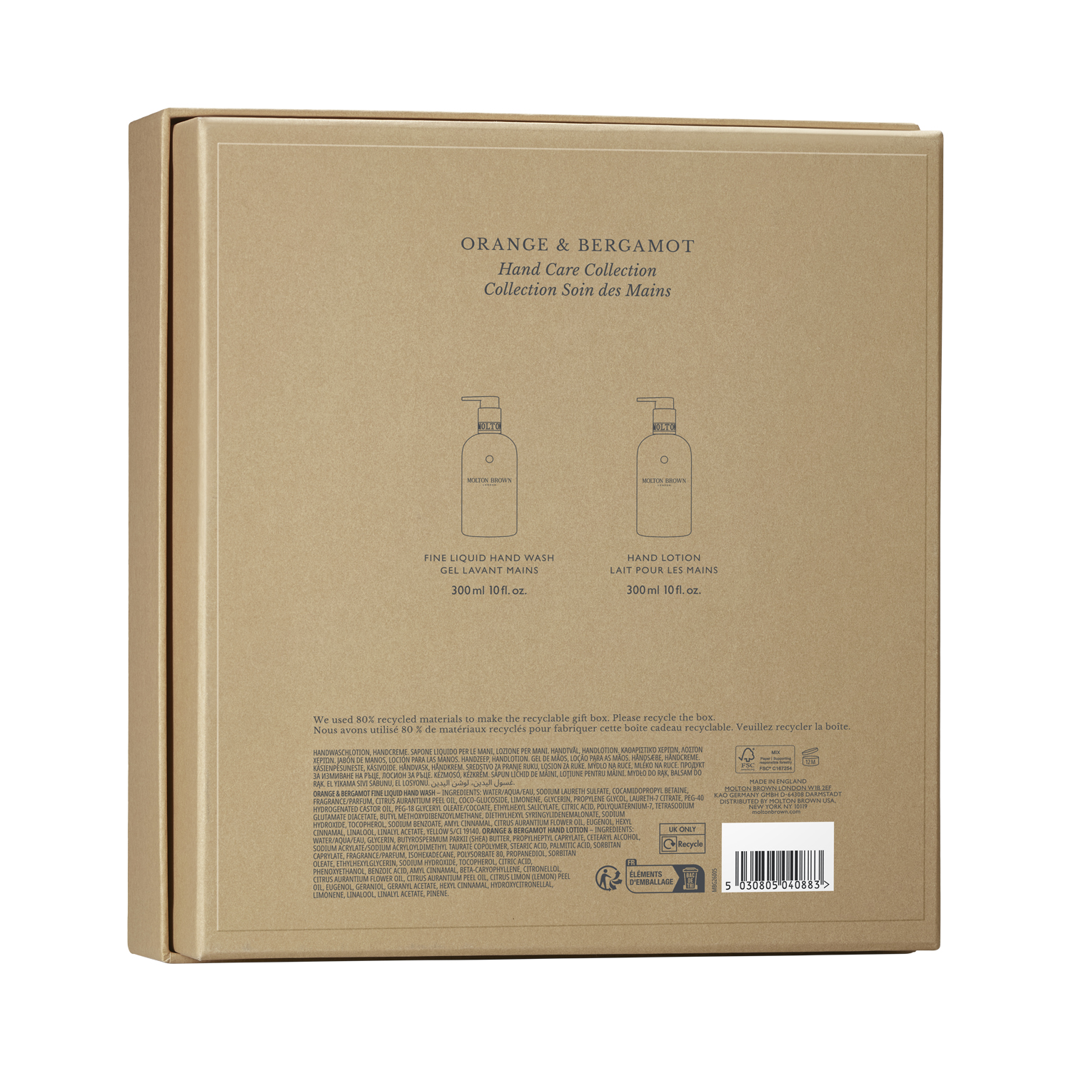 Molton Brown - Orange & Bergamot - 2-tlg. Handpflege Geschenkset