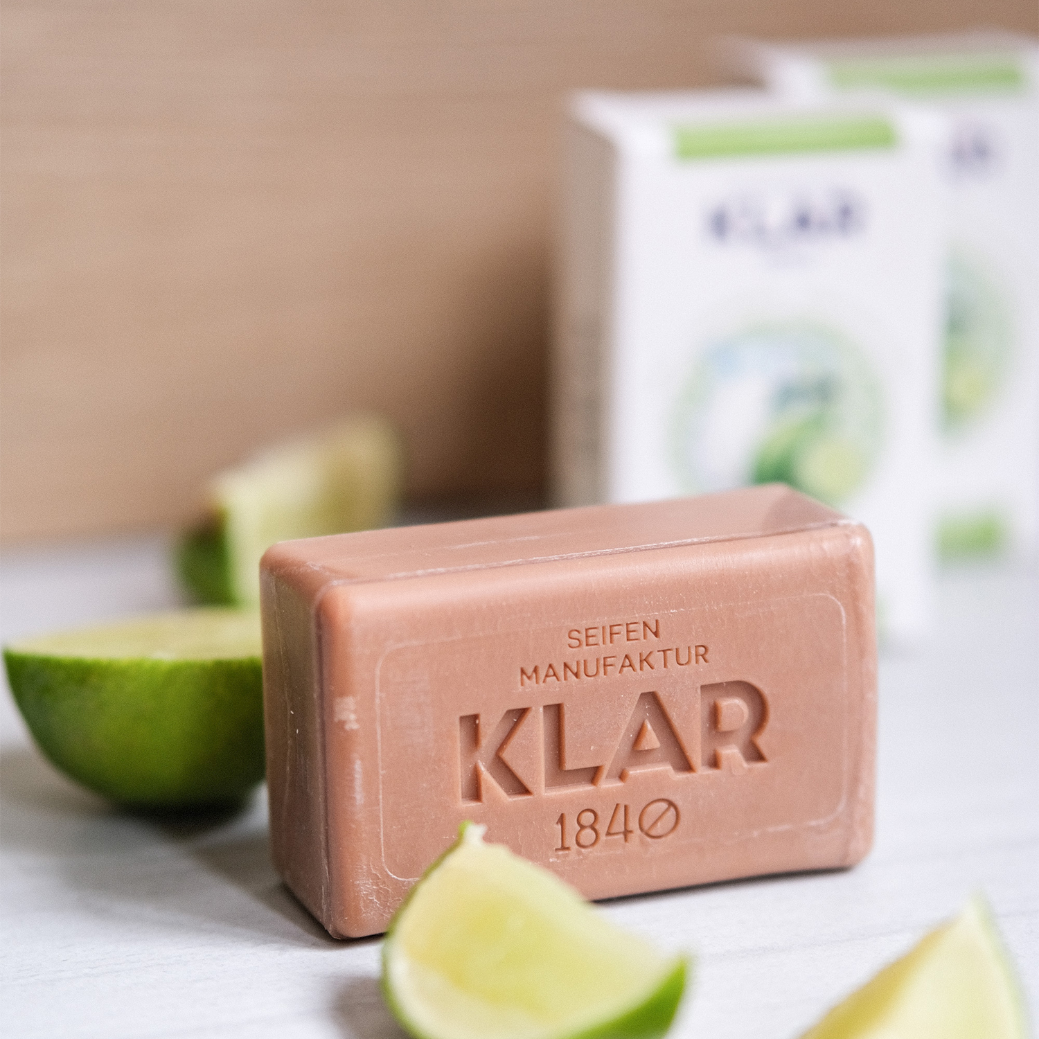 Klar's - Hand- & Körperseife - Buttermilch & Limette - ohne Palmöl