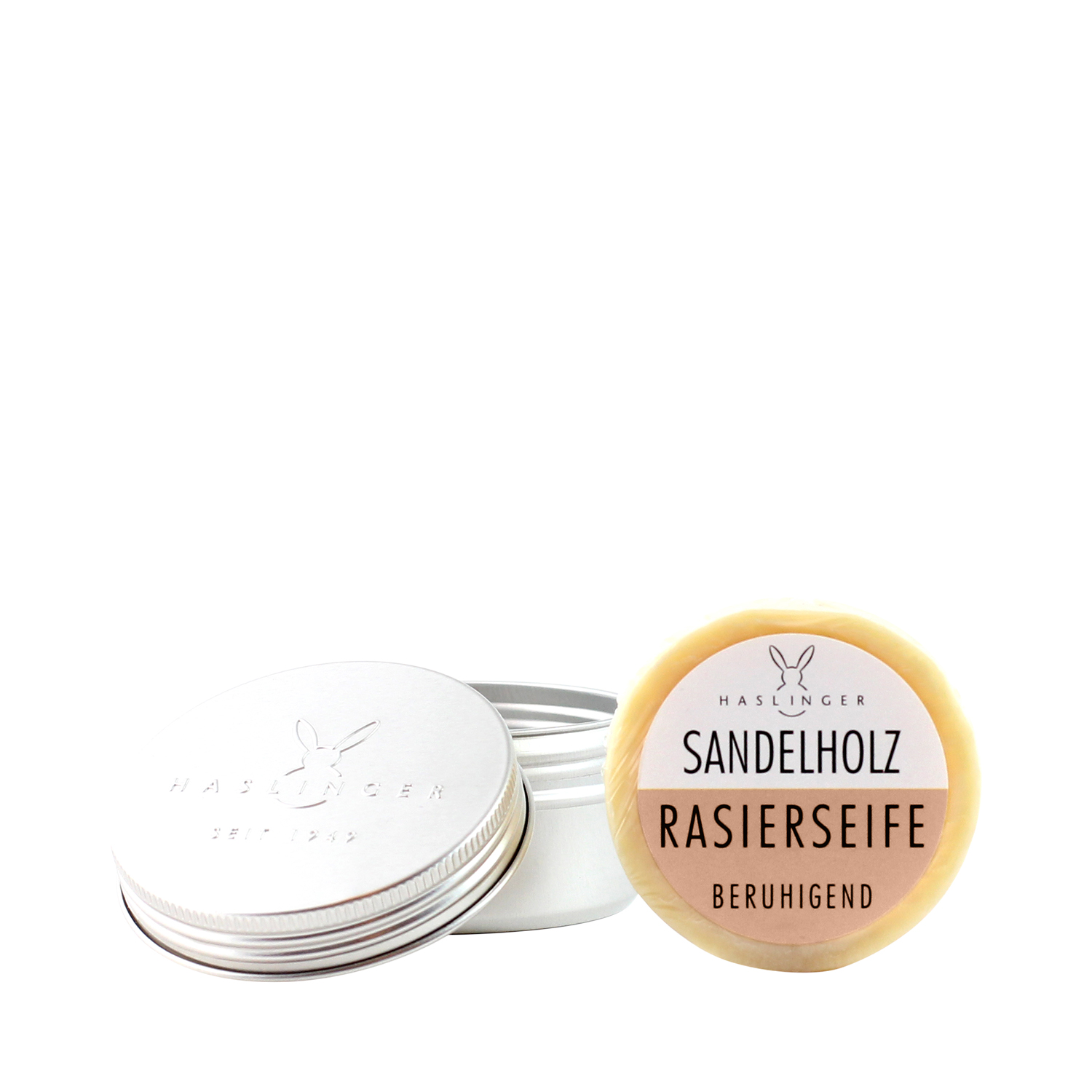 Haslinger - Rasierseife - Sandelholz - in der Dose