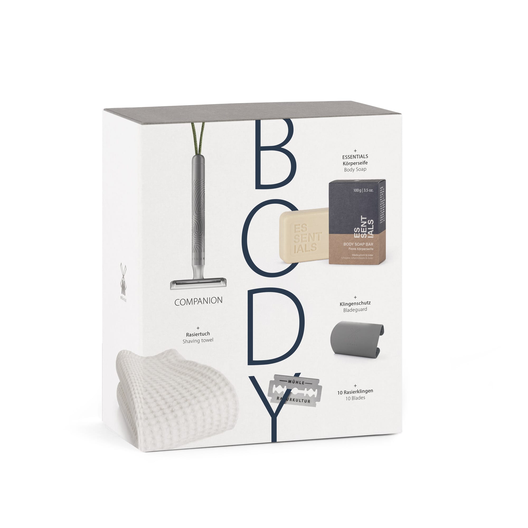 MÜHLE - Geschenkset - BODY - 5-teilig