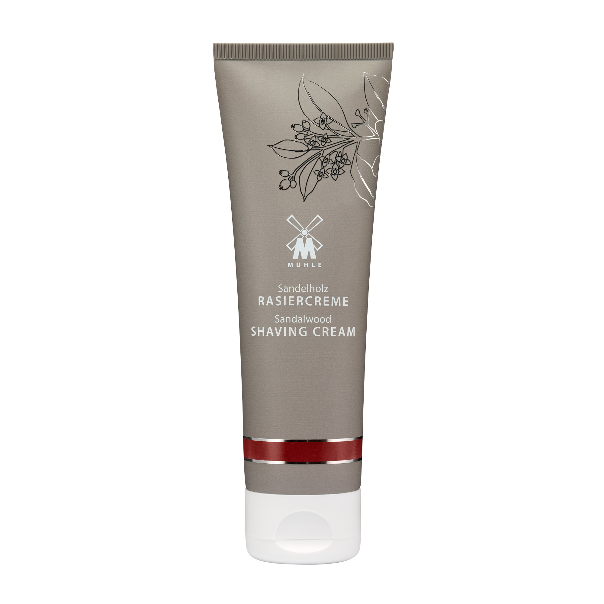AMÜHLE - Rasiercreme in der Tube - SHAVECARE - Sandelholz