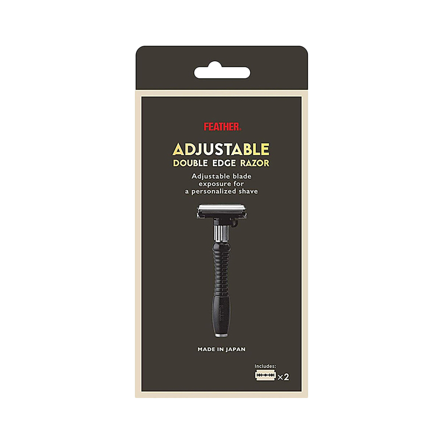 Feather - Rasierhobel "Adjustable"