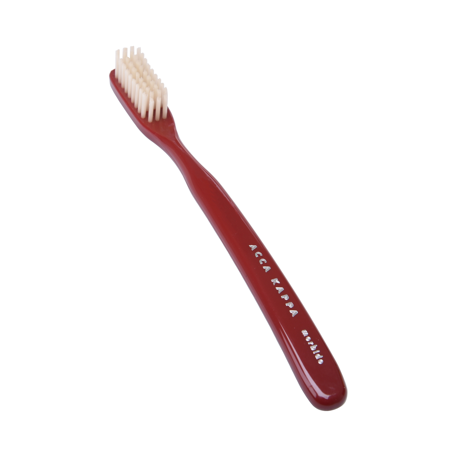 Acca Kappa - Zahnbürste VINTAGE - rot - Natural Bristle medium