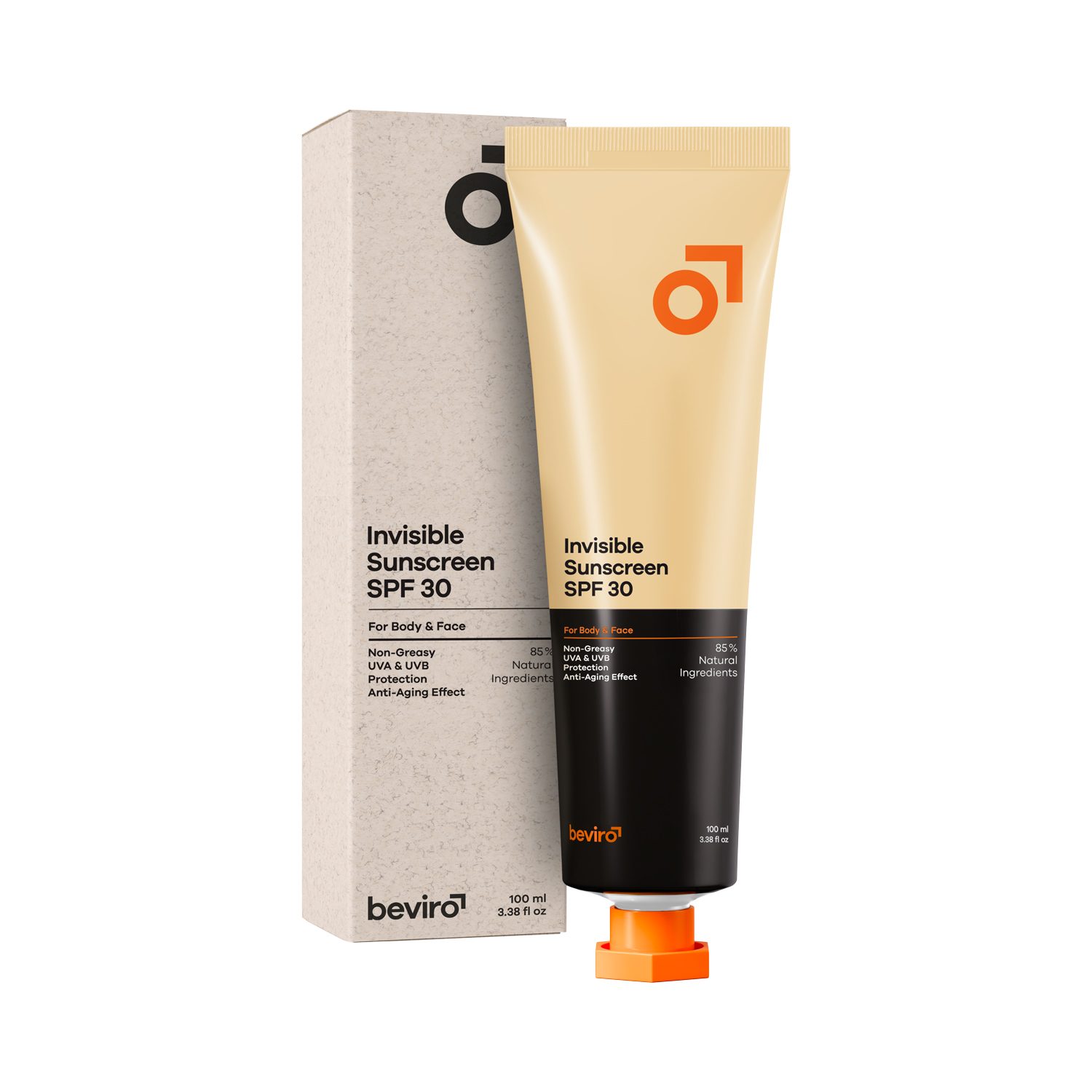 beviro - Invisible Suncreen - Sonnencreme LSF30