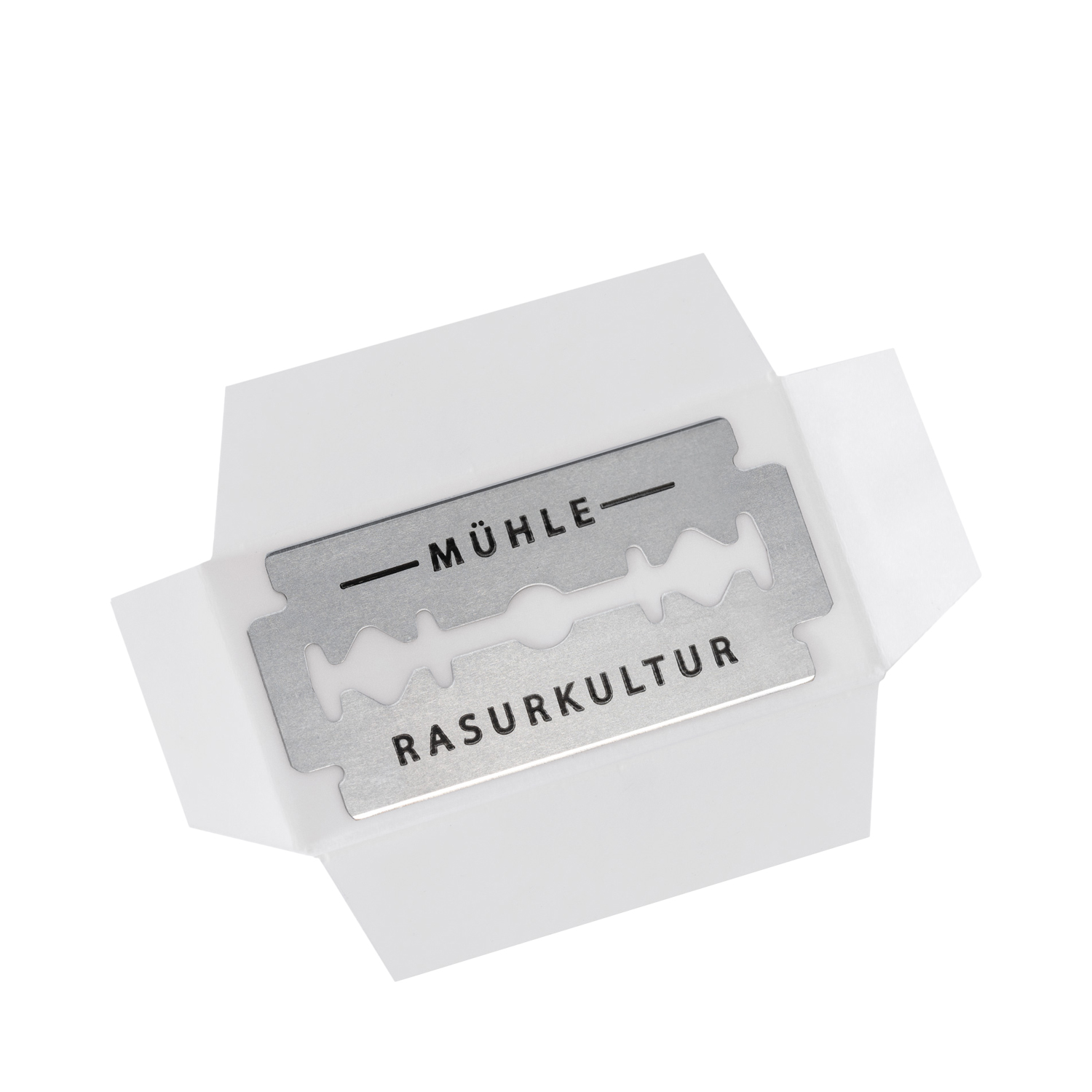 AMÜHLE - Rasierklingen für traditionelle Sicherheitsrasierer - 200er Pack
