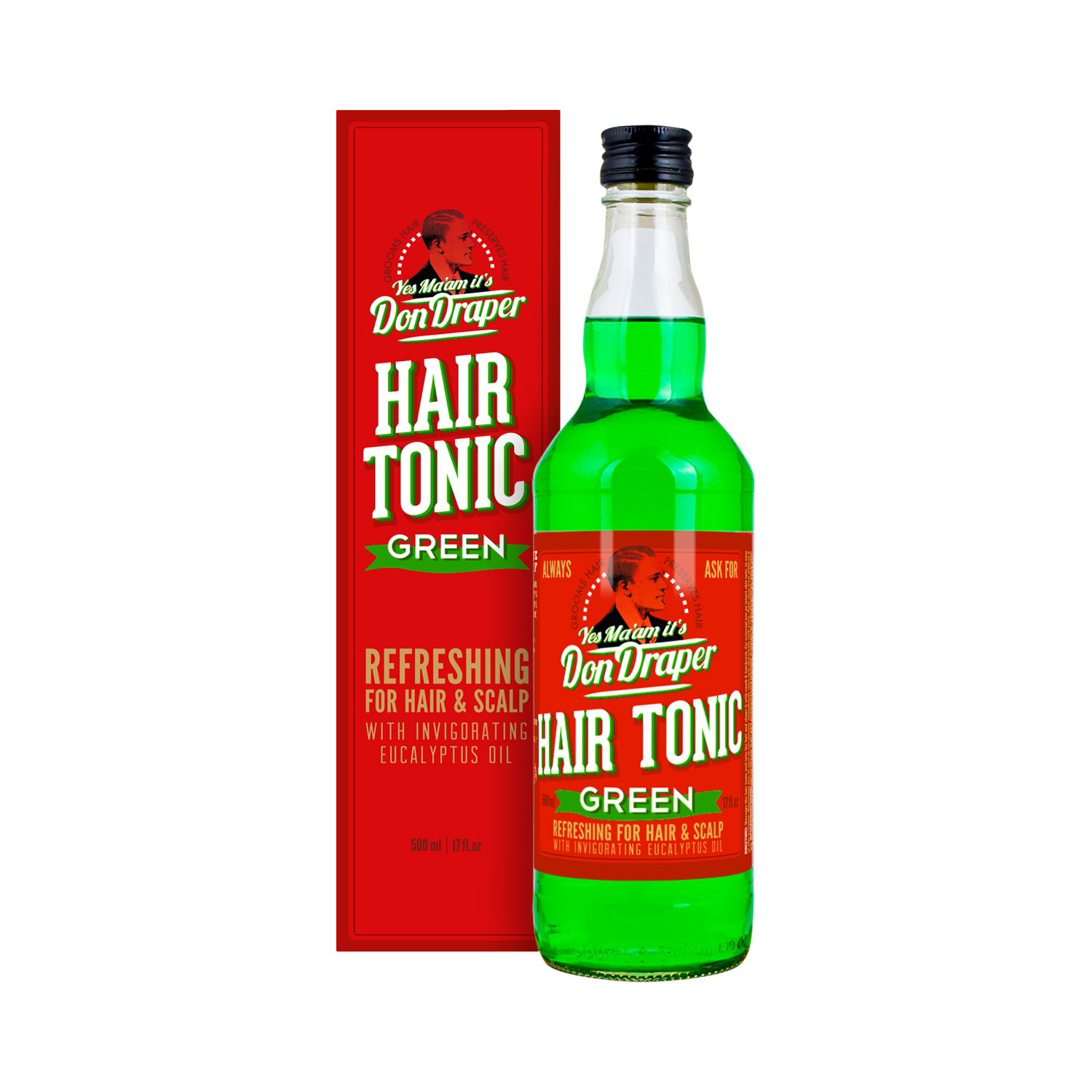 Don Draper - Hair Tonic Green - Haarwasser