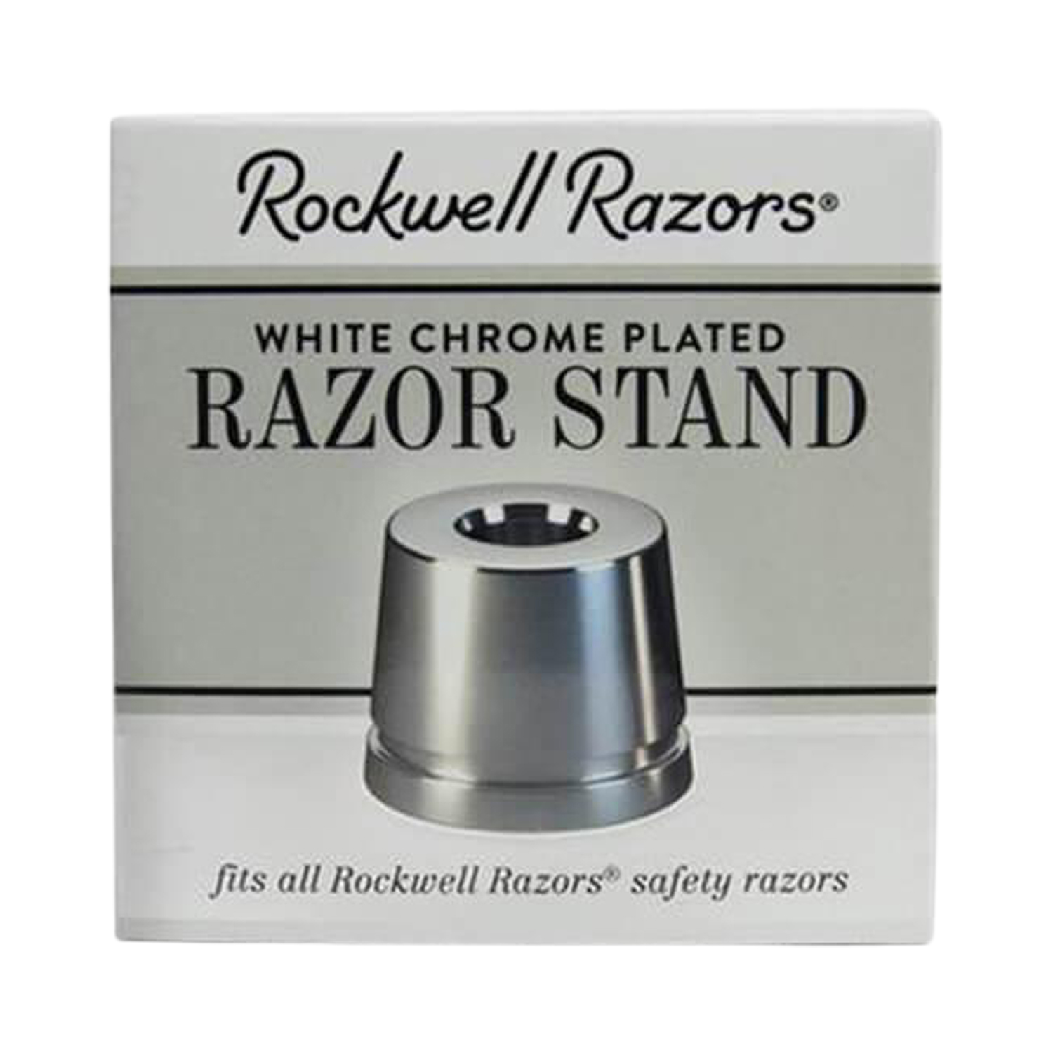 Rockwell - Ständer für Rasierhobel - Brushed Chrome