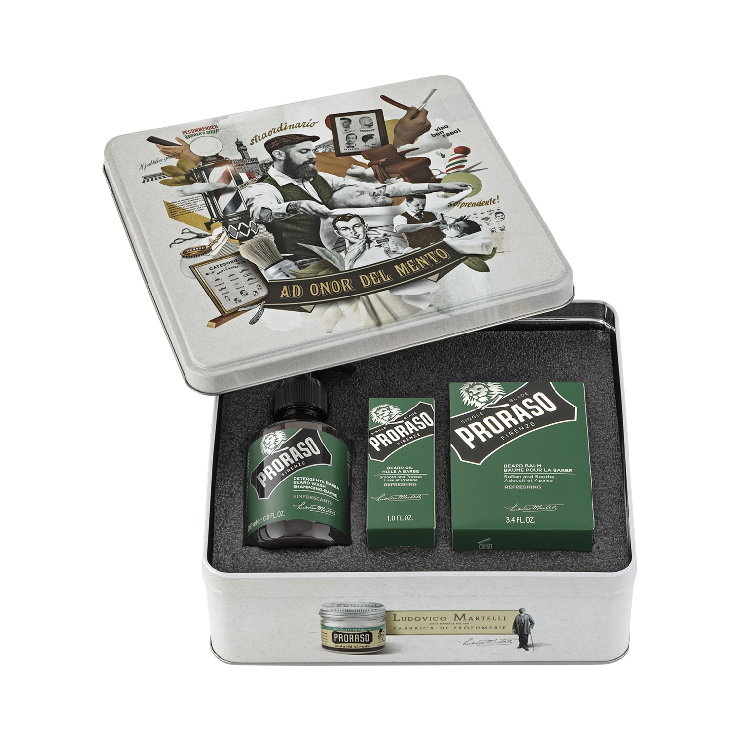 Proraso - Beard Kit - 3-teiliges Bartpflege Set