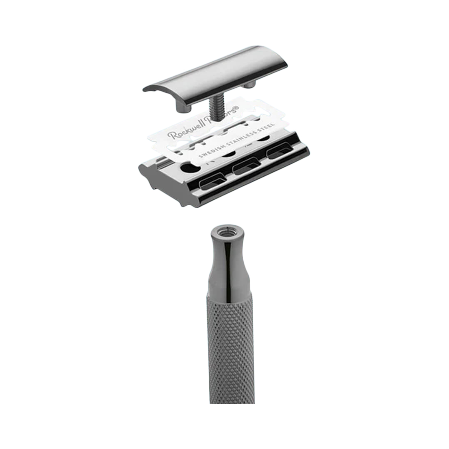 Rockwell - 2C Rasierhobel - Gunmetal