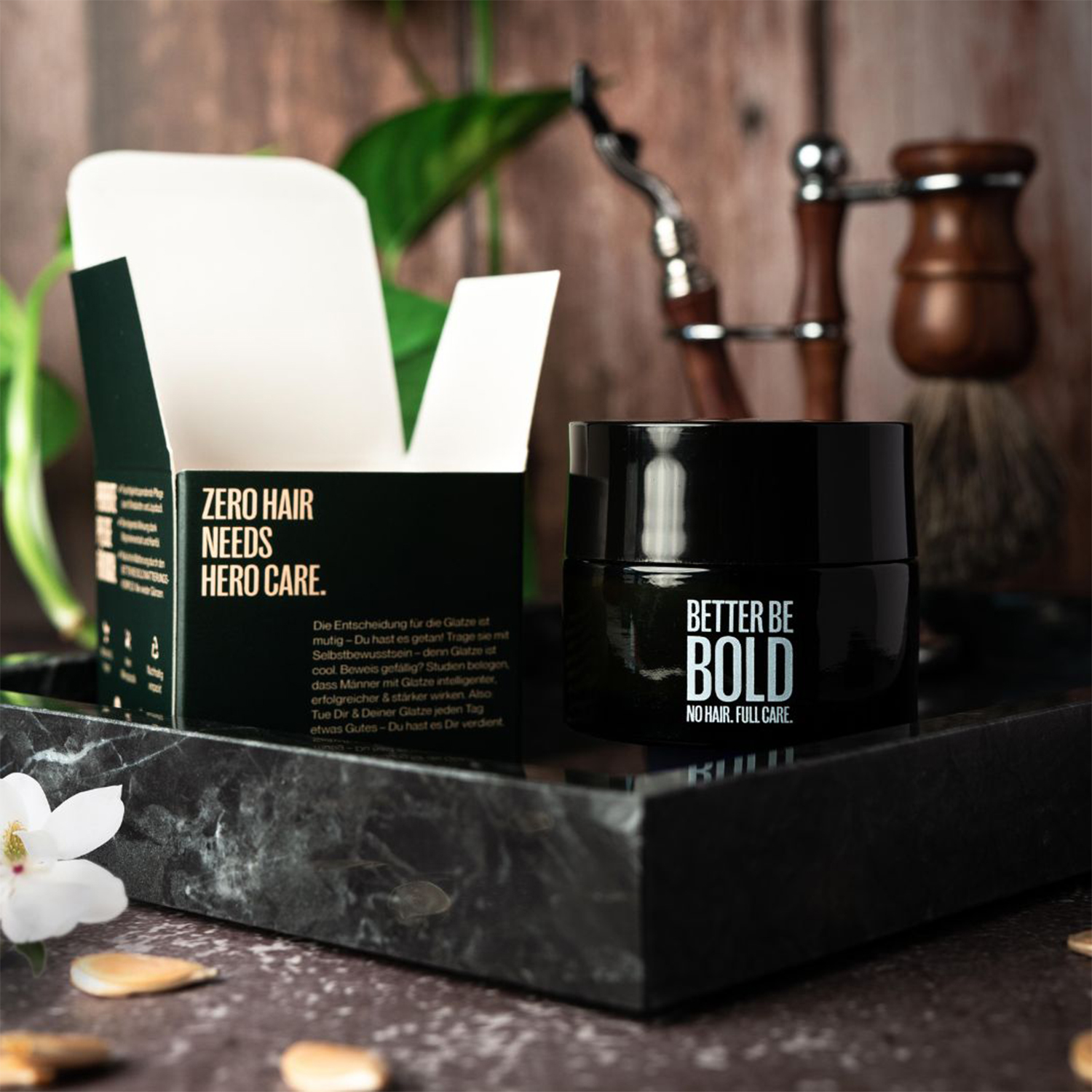 BETTER BE BOLD - Mattierende Glatzencreme (0-3mm) mit Anti-Shine-Effekt