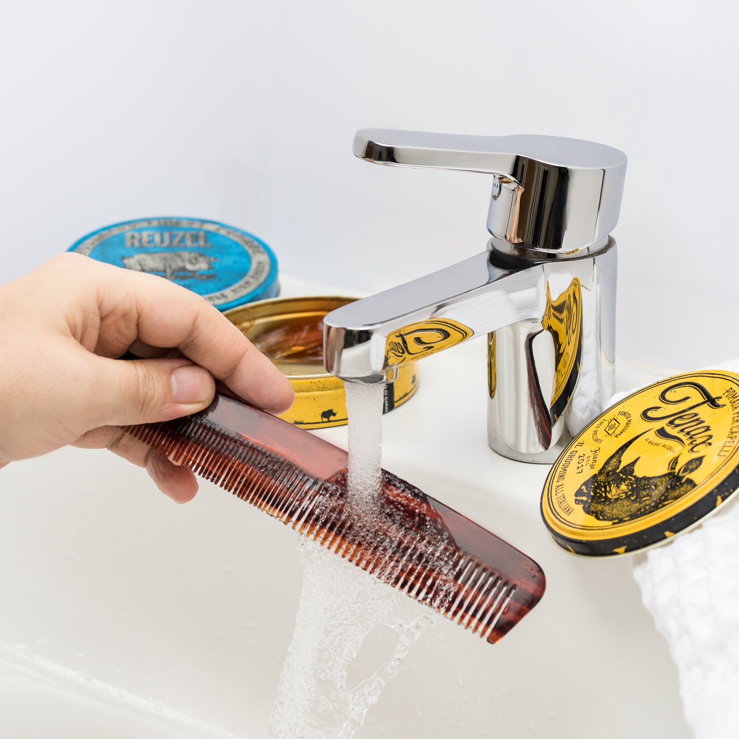 AMAZON - Baxter of California - Combs Pocket - Handgefertigter Kamm - klein Kopie